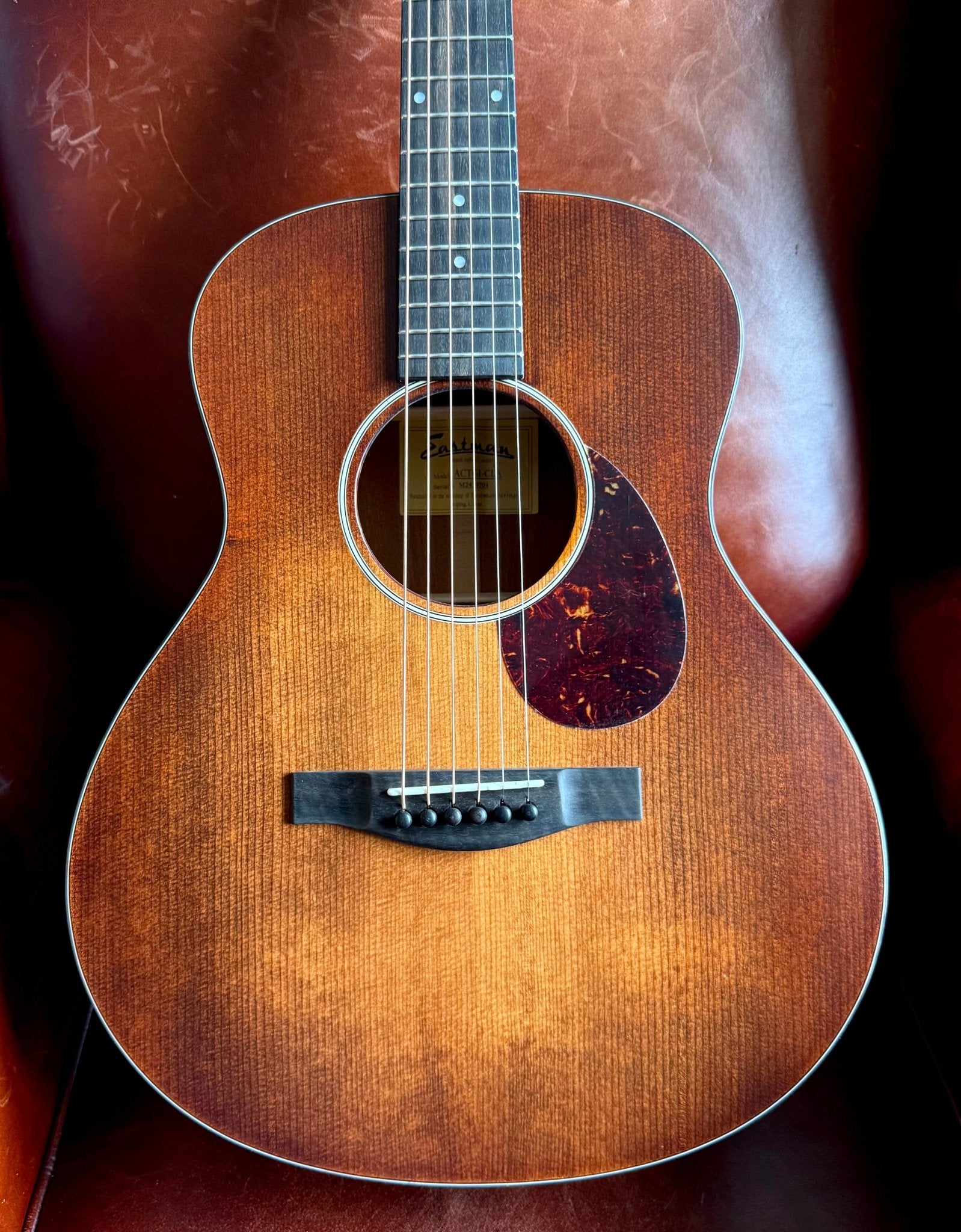 Eastman ACTG - 1 All Solid Acoustic Travel Guitar In Classic Finish - Richards Guitars Of Stratford Upon Avon