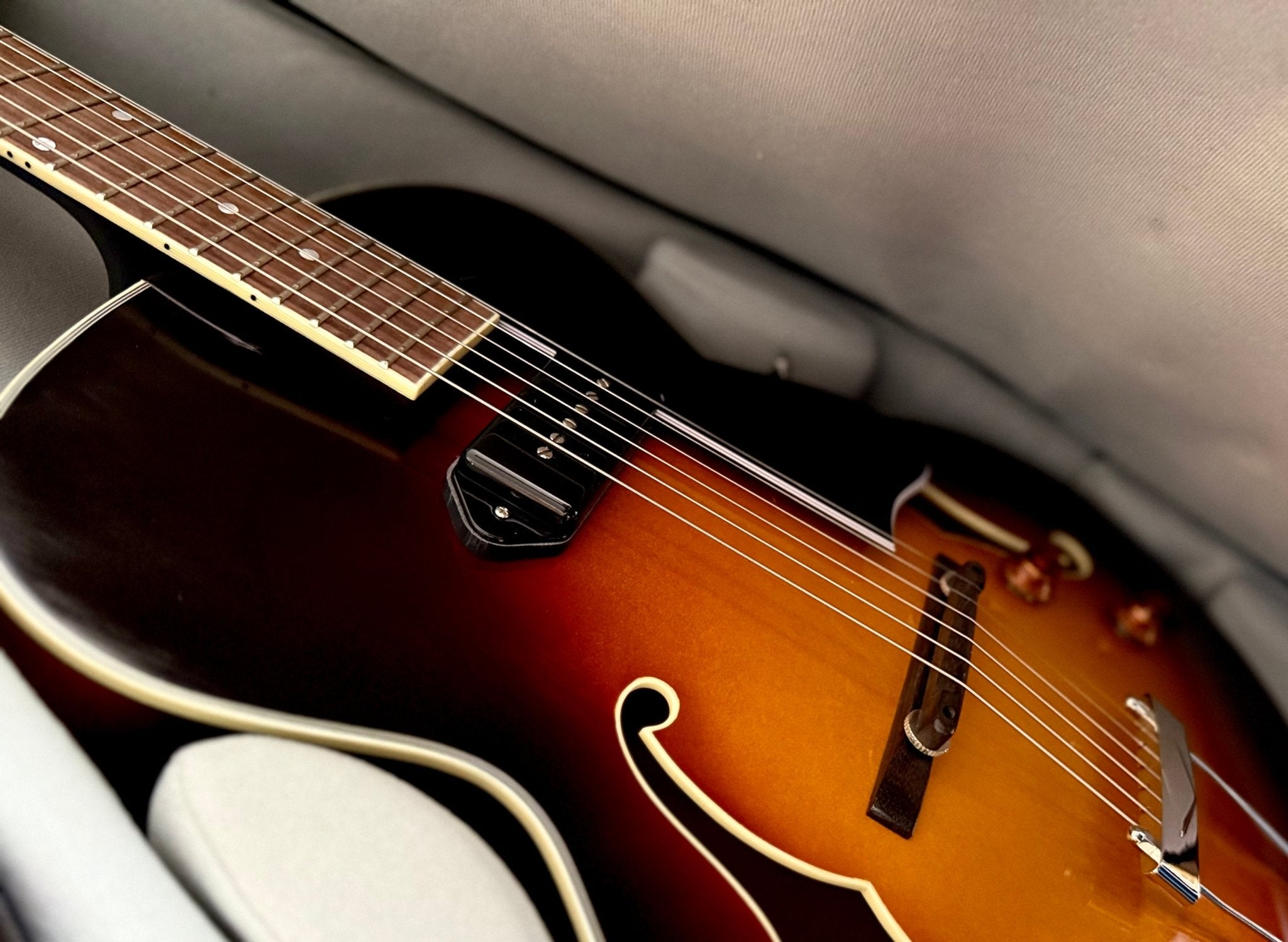 Eastman AR405 P90/TV Archtop Electric Guitar (Custom Pro Exclusive) - Richards Guitars Of Stratford Upon Avon