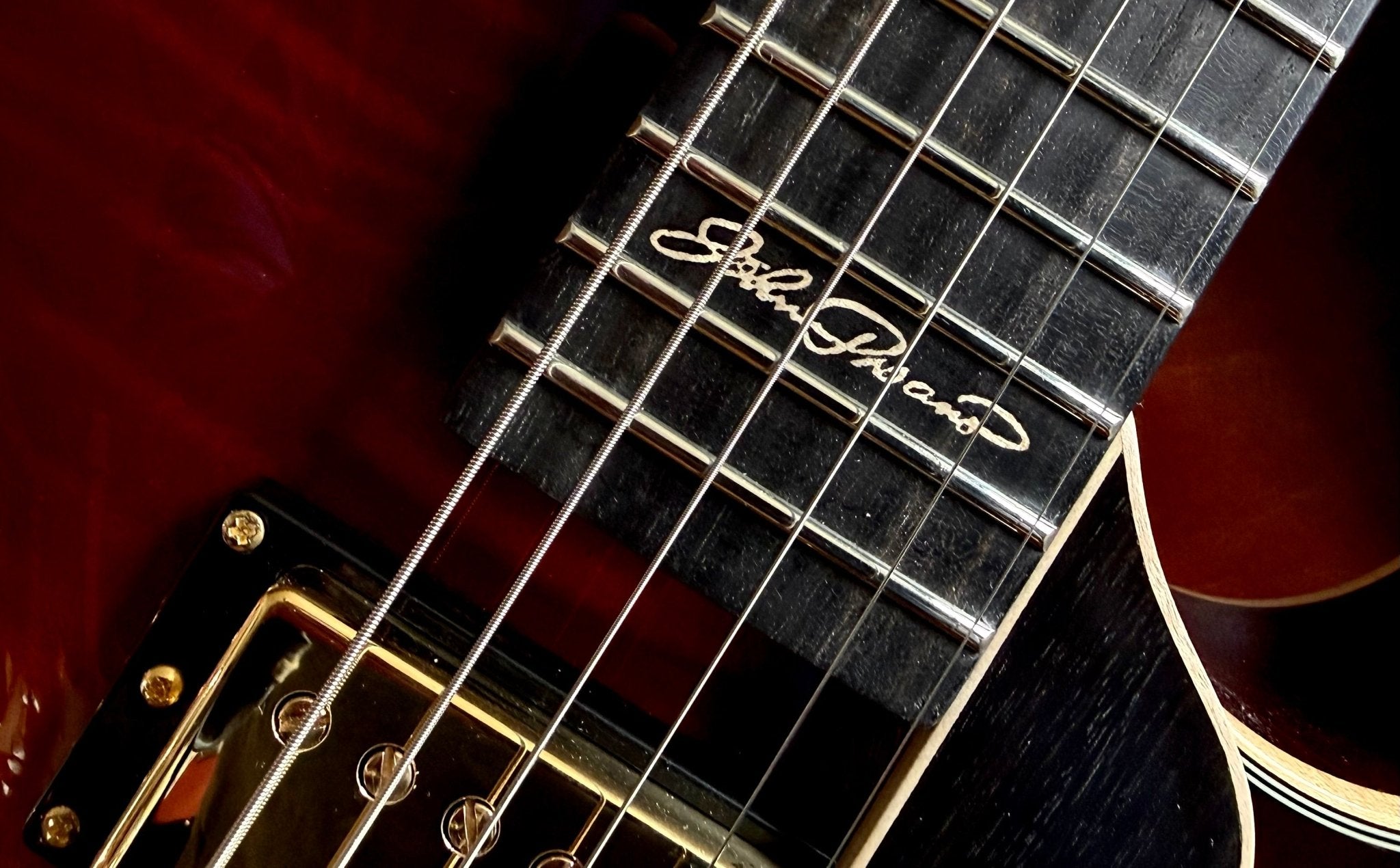 Eastman AR480ce John Pisano 30th Anniversary Archtop Electric Guitar. Personally Hand Picked & Best Example In UK (Custom Pro Exclusive) - Richards Guitars Of Stratford Upon Avon
