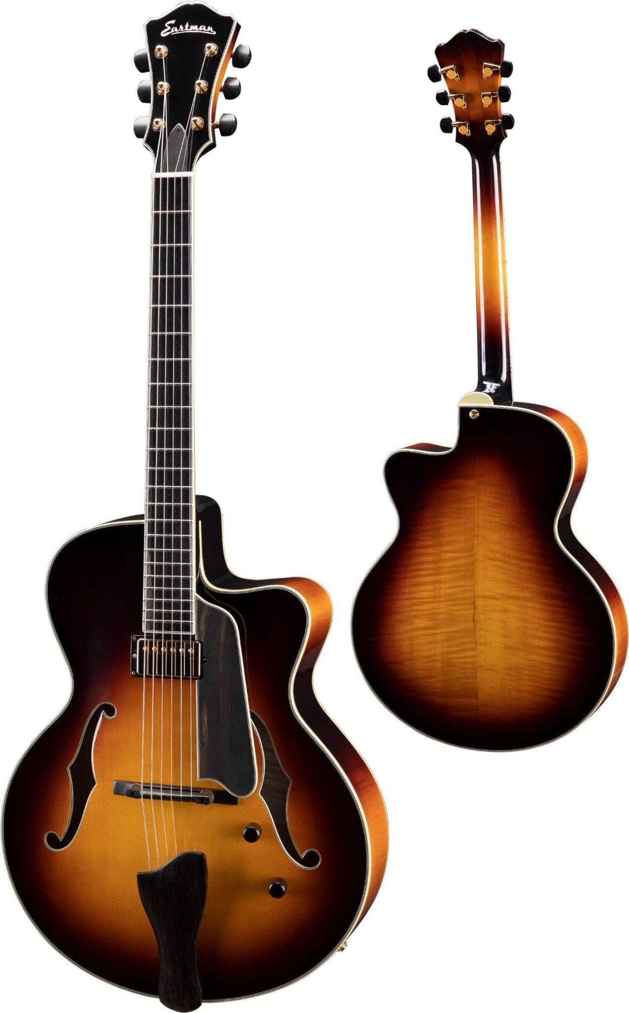 Eastman AR805CE Sunburst (Price inc. Custom Pro Setup Package) - Richards Guitars Of Stratford Upon Avon