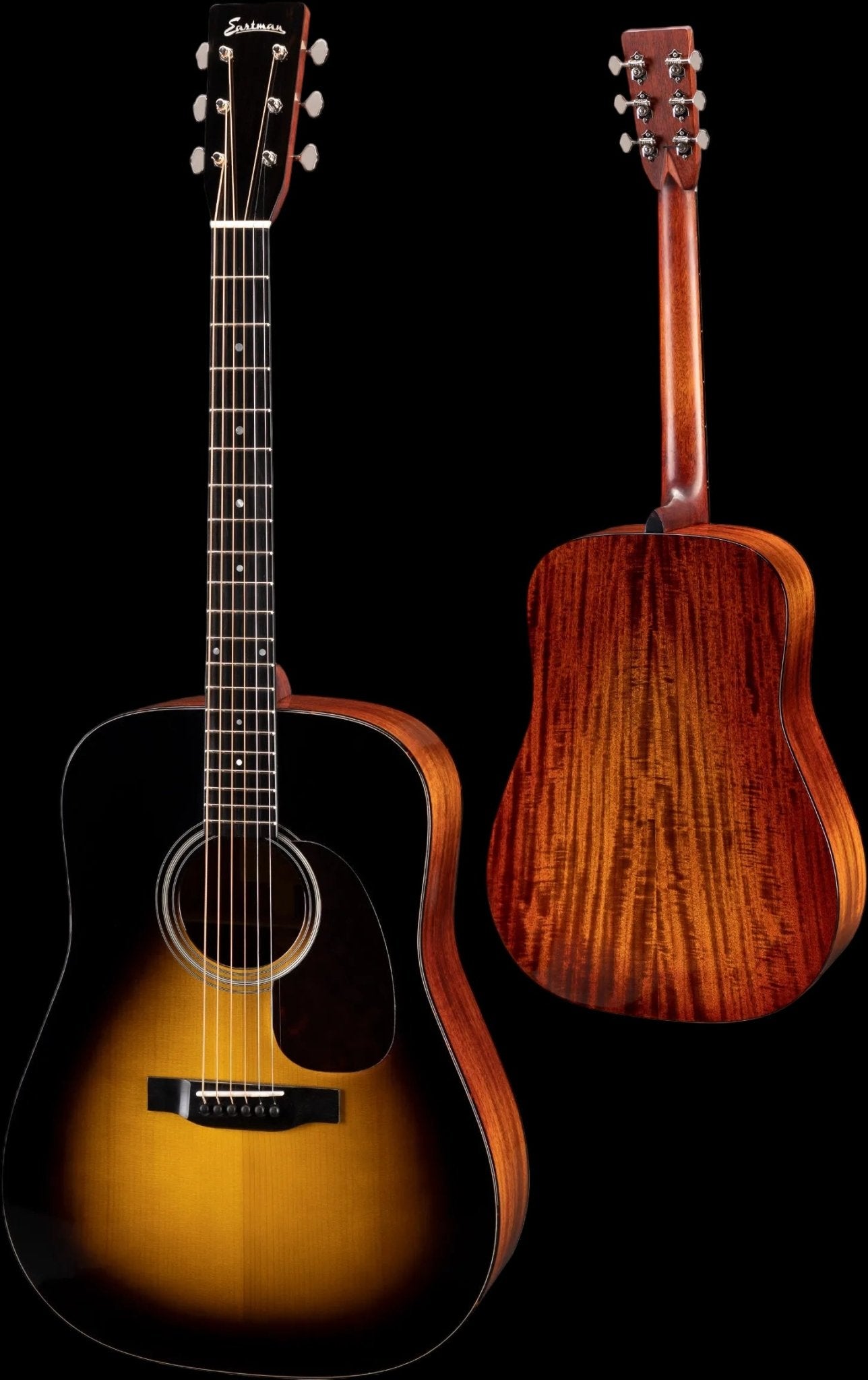 Eastman E10D - TC - SB Sunburst Acoustic Guitar (Price inc. Custom Pro Setup Package) - Richards Guitars Of Stratford Upon Avon