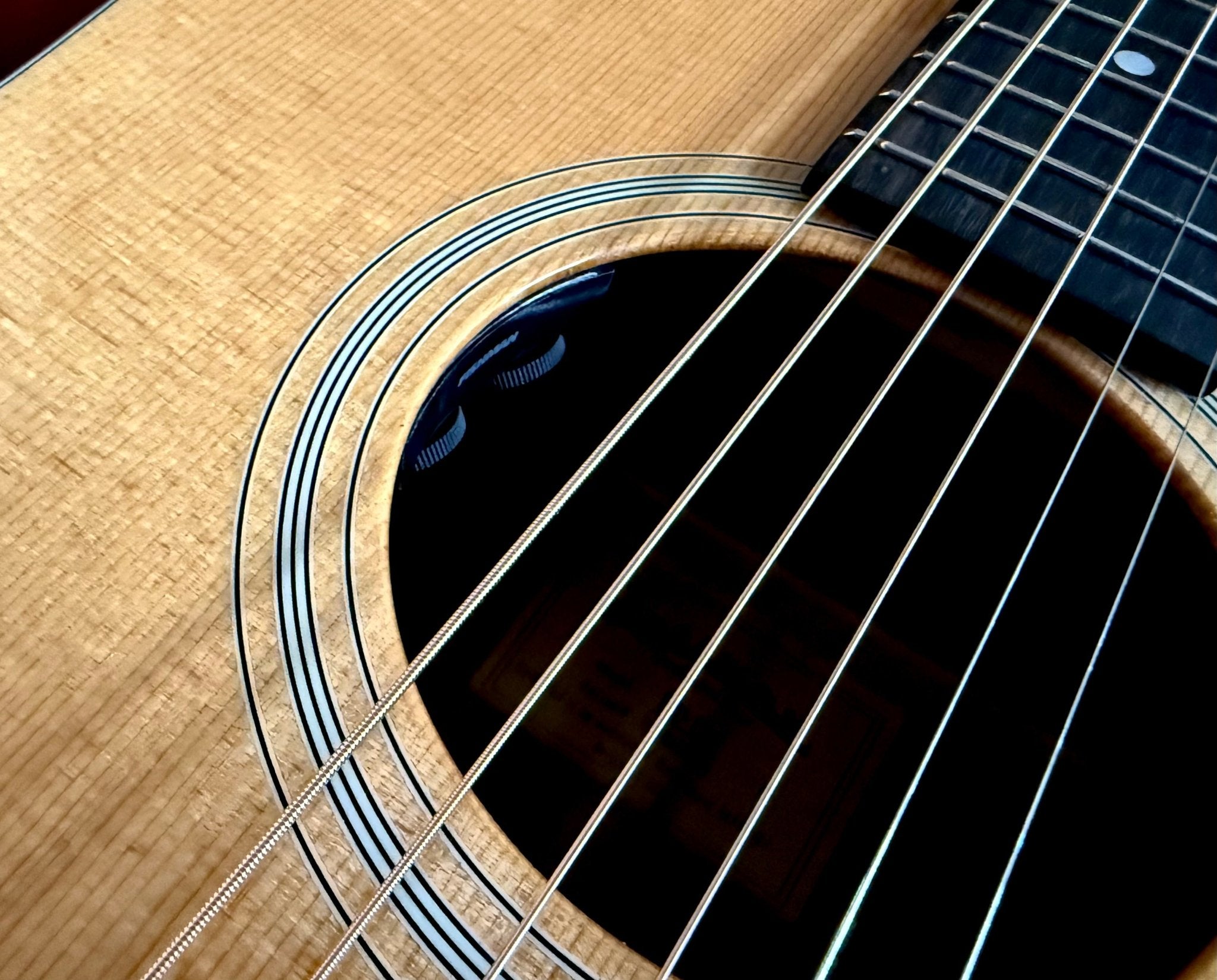 Eastman E1D-DLX Natural Acoustic Guitar (Price inc. Custom Pro Setup Package) - Richards Guitars Of Stratford Upon Avon