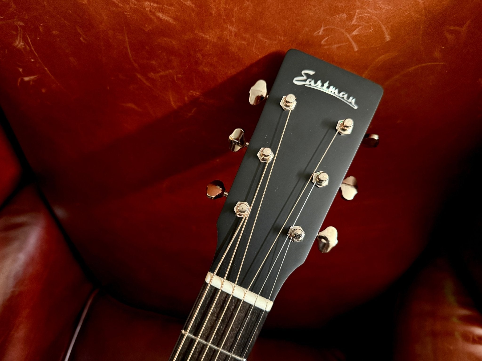 Eastman E1D-DLX Natural Acoustic Guitar (Price inc. Custom Pro Setup Package) - Richards Guitars Of Stratford Upon Avon