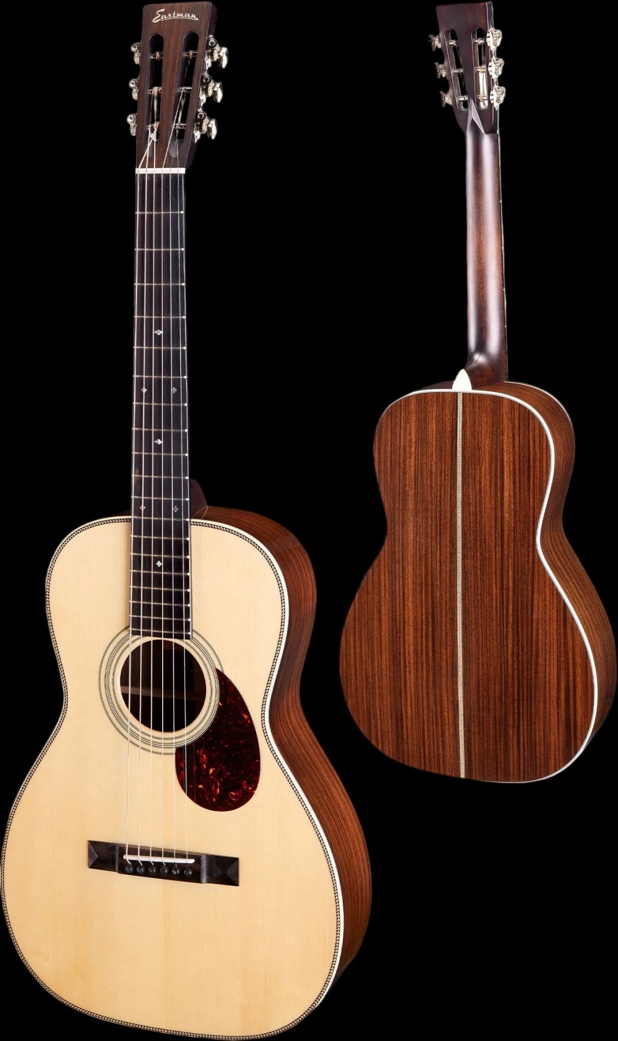 Eastman E20P - TC Natural Acoustic Guitar (Price inc. Custom Pro Setup Package) - Richards Guitars Of Stratford Upon Avon