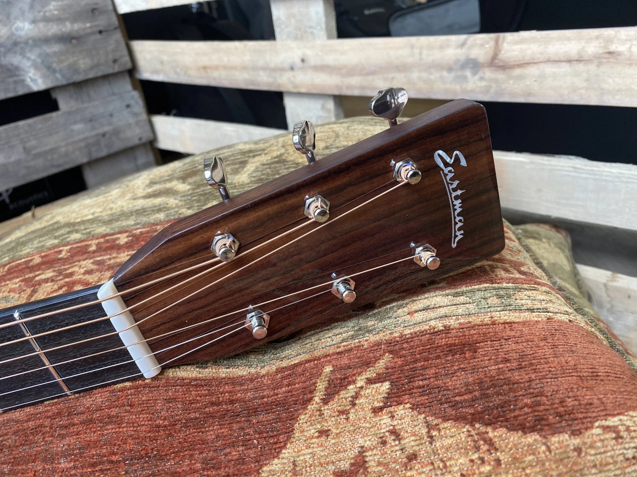 Eastman E8DL - TC Left Handed Acoustic Guitar (Price inc. Custom Pro Setup Package) - Richards Guitars Of Stratford Upon Avon