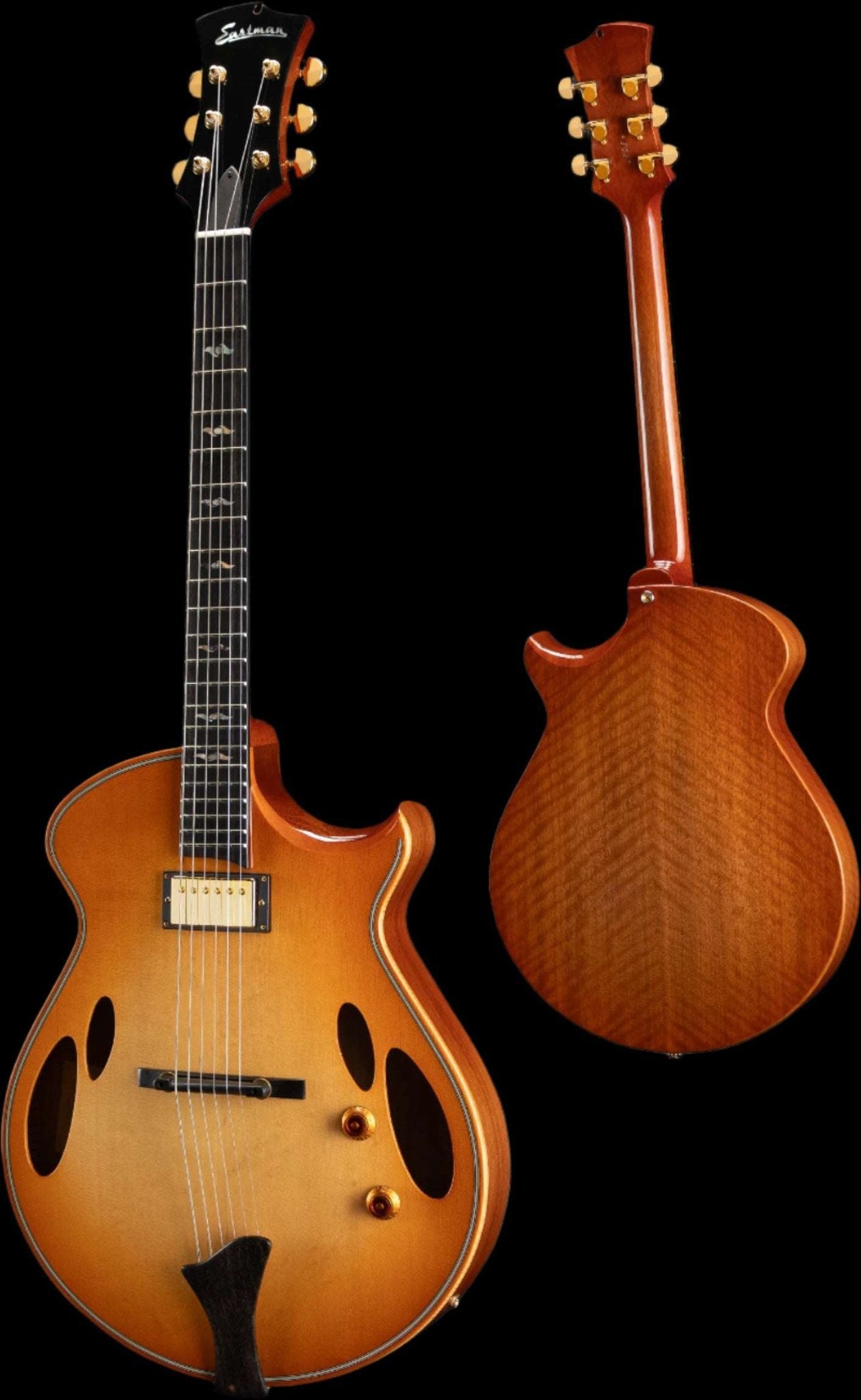 Eastman ER4 PB Pomonaburst (Price inc. Custom Pro Setup Package) - Richards Guitars Of Stratford Upon Avon