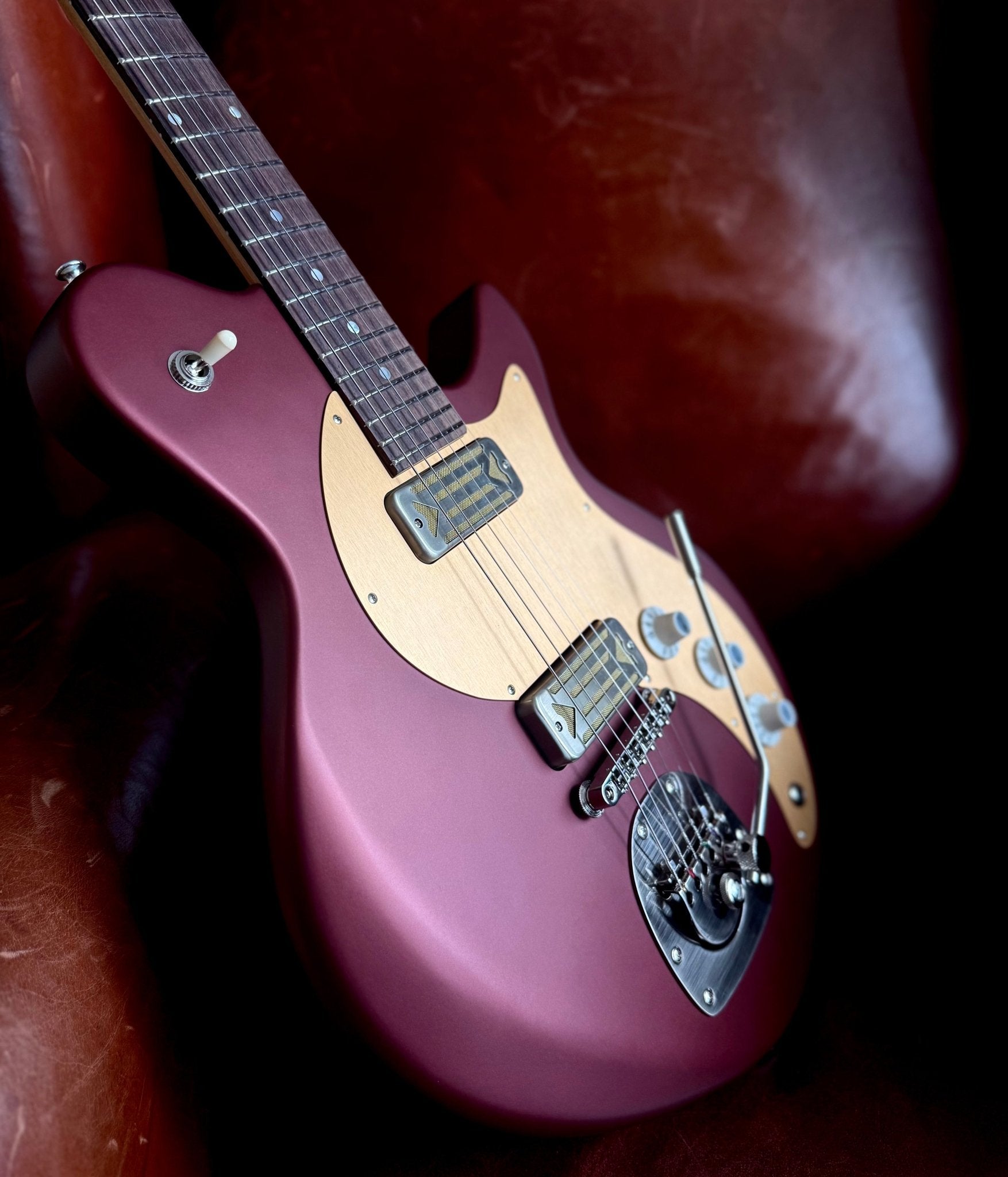 Eastman Fullertone Offset '62 Dakota Red (Price inc. Custom Pro Setup Package) - Richards Guitars Of Stratford Upon Avon