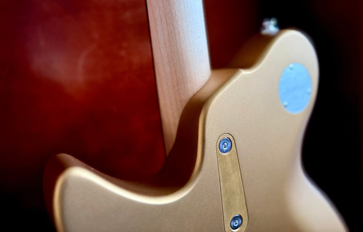 Eastman Fullertone Offset '62 Gold (Price inc. Custom Pro Setup Package) - Richards Guitars Of Stratford Upon Avon