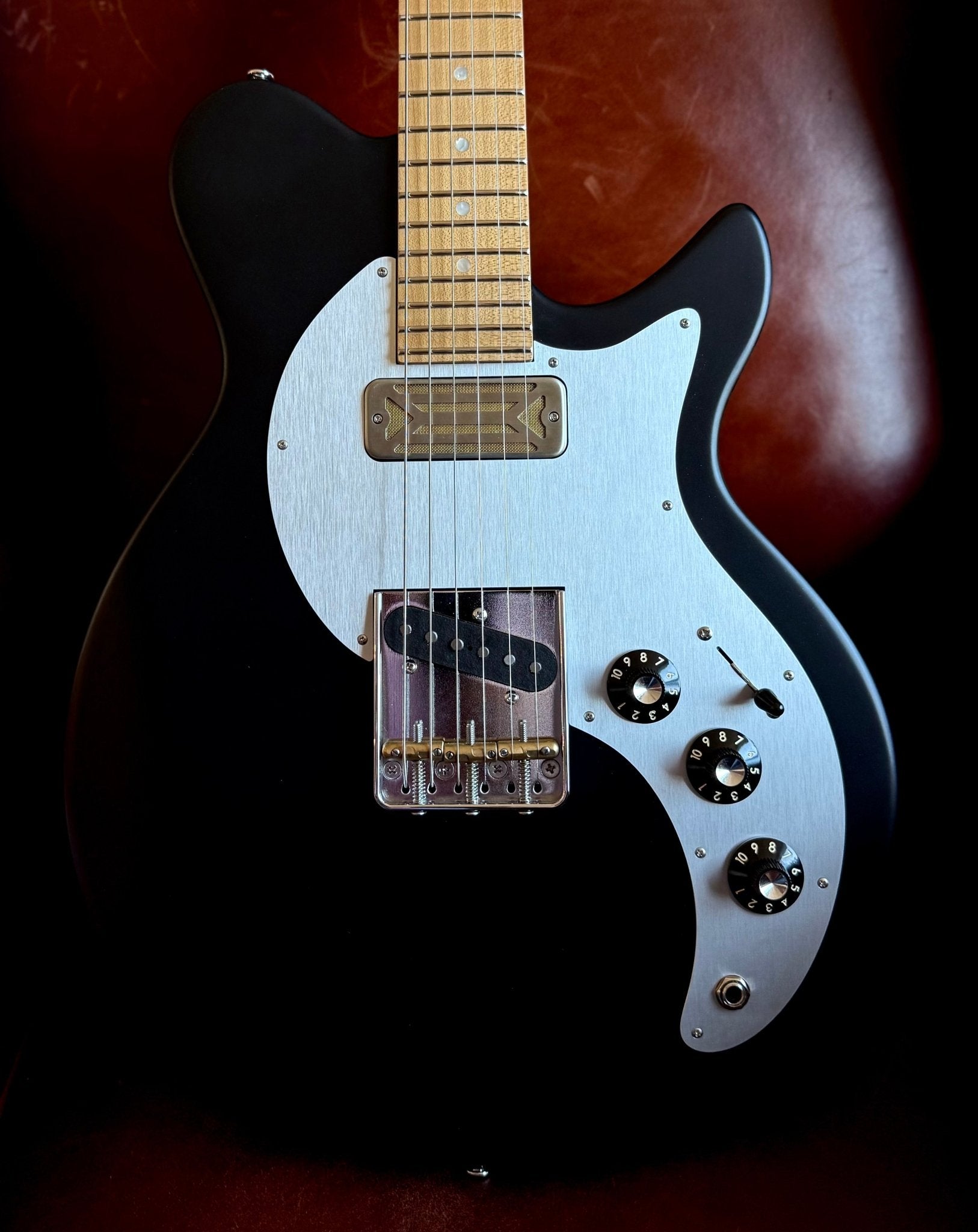 Eastman Fullertone SC52 Moss Black (Price inc. Custom Pro Setup Package) - Richards Guitars Of Stratford Upon Avon