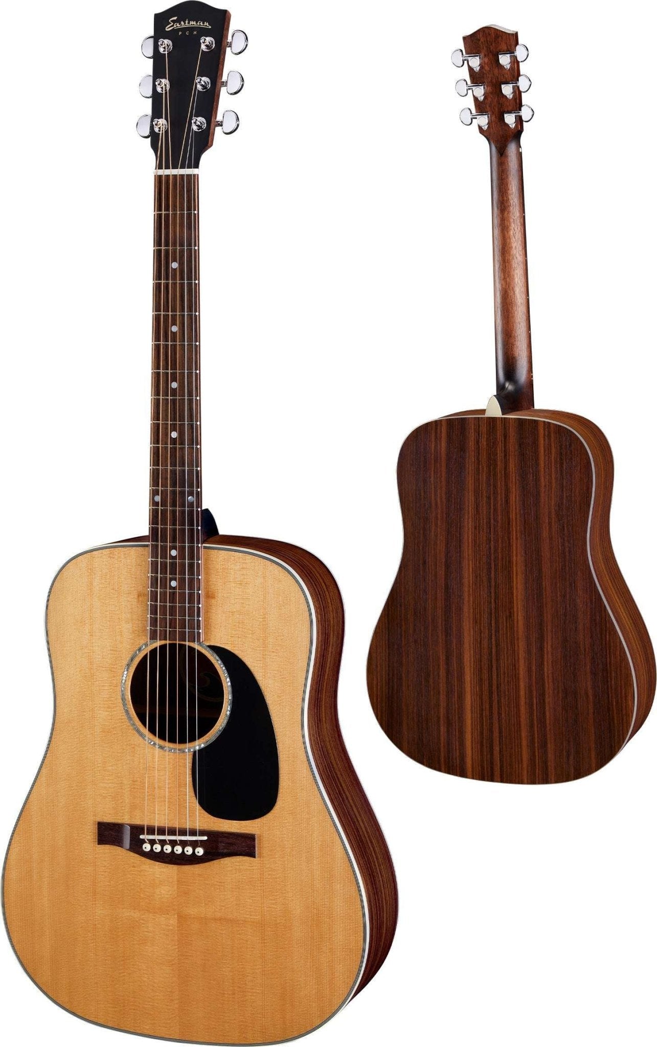 Eastman PCH2 - D with rosewood, natural, Acoustic guitar (Price inc. Custom Pro Setup Package) - Richards Guitars Of Stratford Upon Avon
