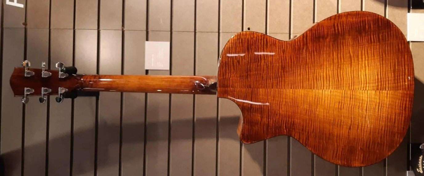 Eastman PCH3 GACE NATURAL Electro Acoustic With Flame Maple Back & Sides (Price inc. Custom Pro Setup Package) - Richards Guitars Of Stratford Upon Avon