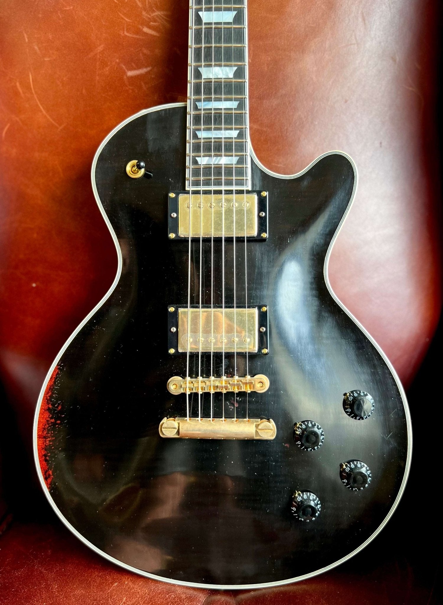 Eastman SB57/V BK (Price inc. Custom Pro Setup Package) - Richards Guitars Of Stratford Upon Avon