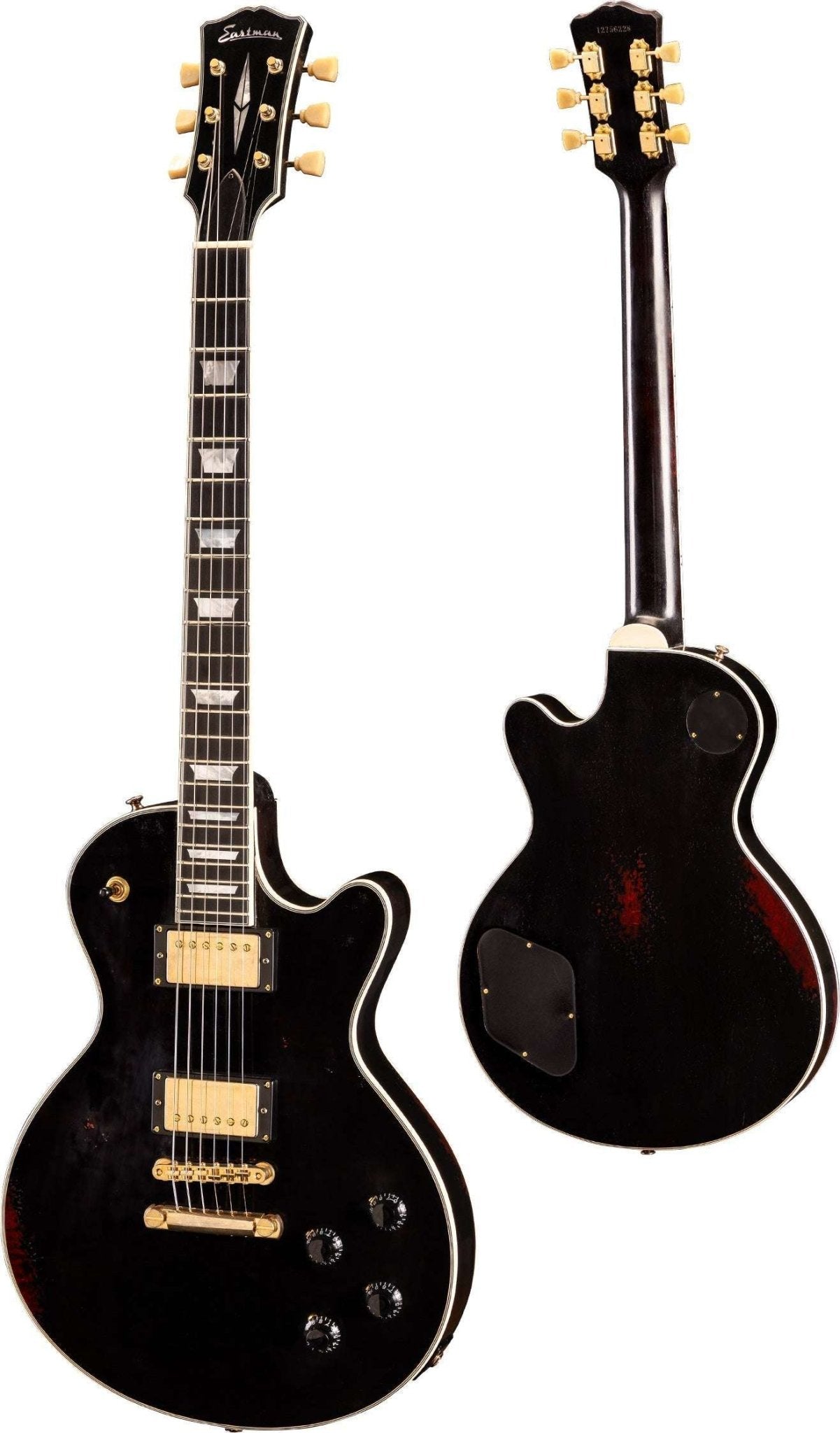 Eastman SB57/V BK (Price inc. Custom Pro Setup Package) - Richards Guitars Of Stratford Upon Avon