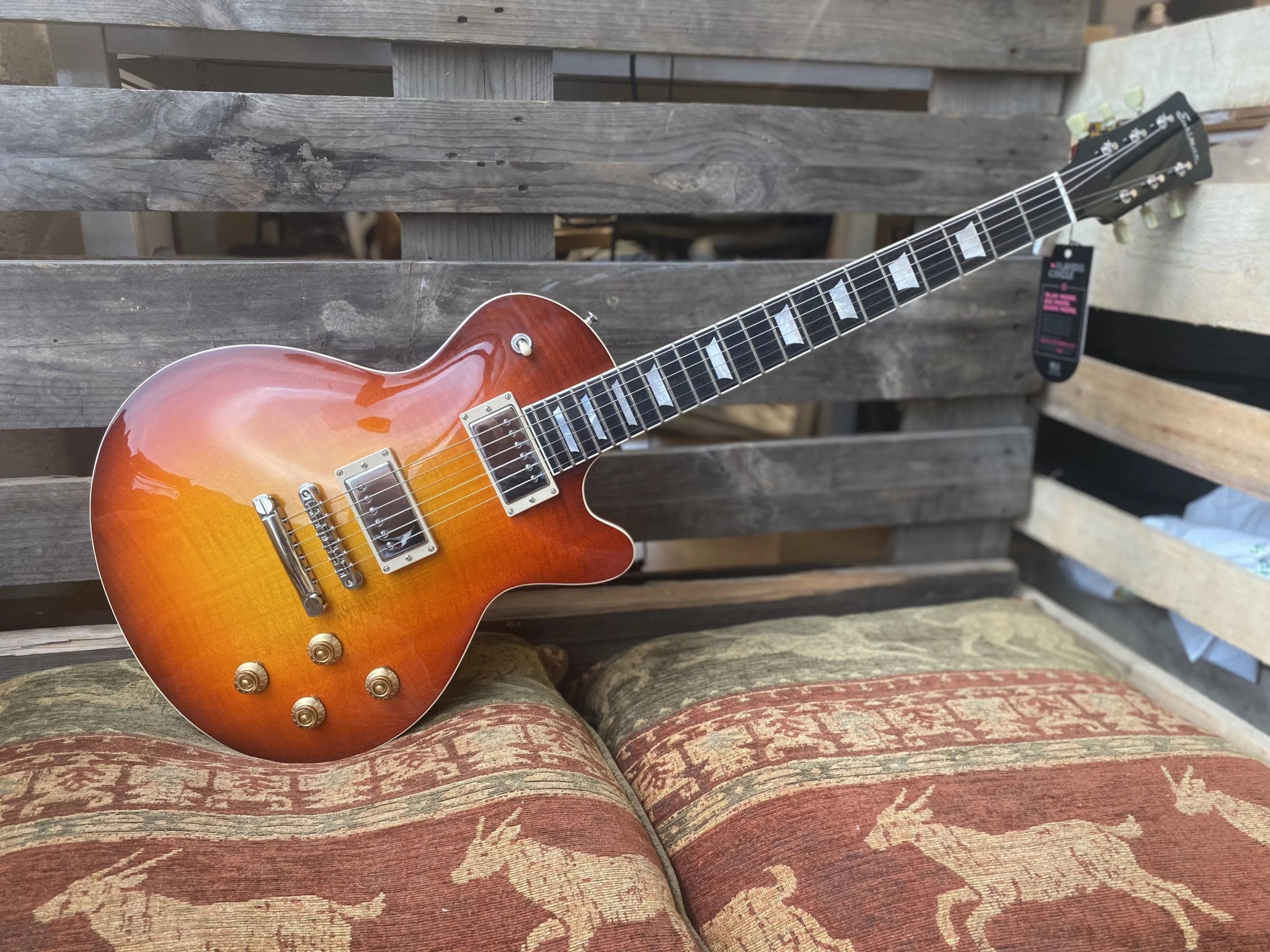 Eastman SB59 RB (Redburst) (Price inc. Custom Pro Setup Package) - Richards Guitars Of Stratford Upon Avon