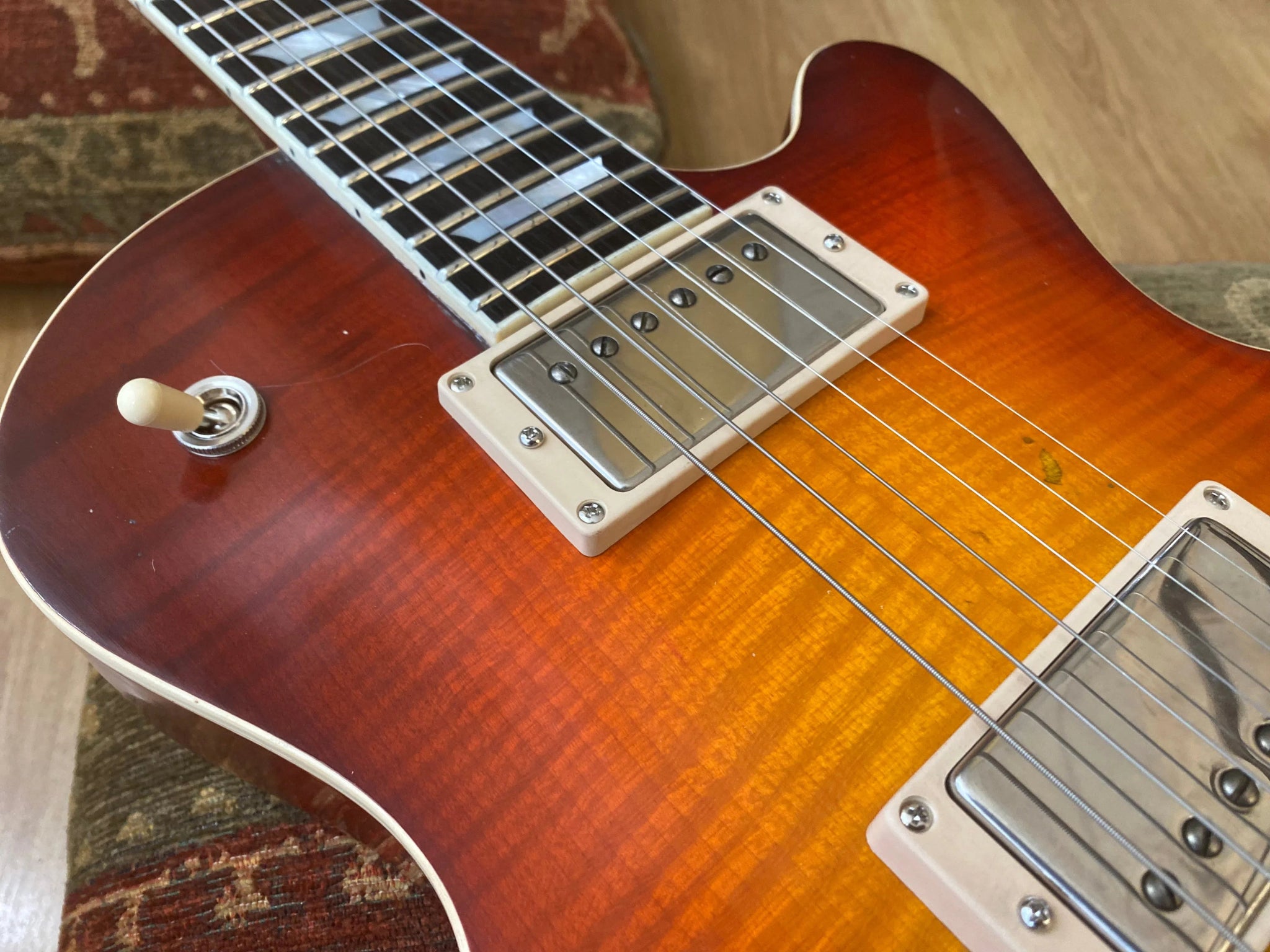 Eastman SB59/v Redburst (Price inc. Custom Pro Setup Package) - Richards Guitars Of Stratford Upon Avon