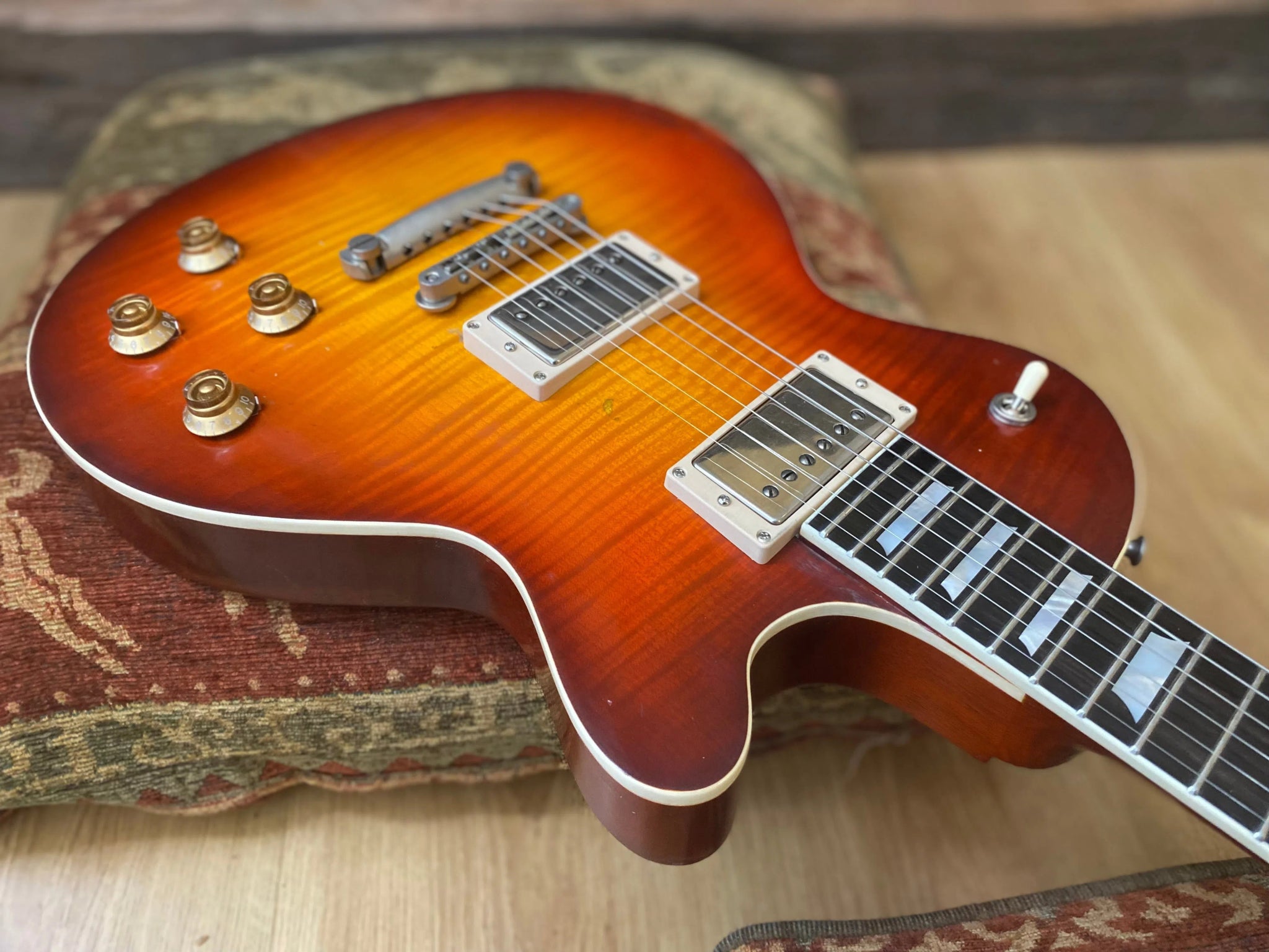 Eastman SB59/v Redburst (Price inc. Custom Pro Setup Package) - Richards Guitars Of Stratford Upon Avon