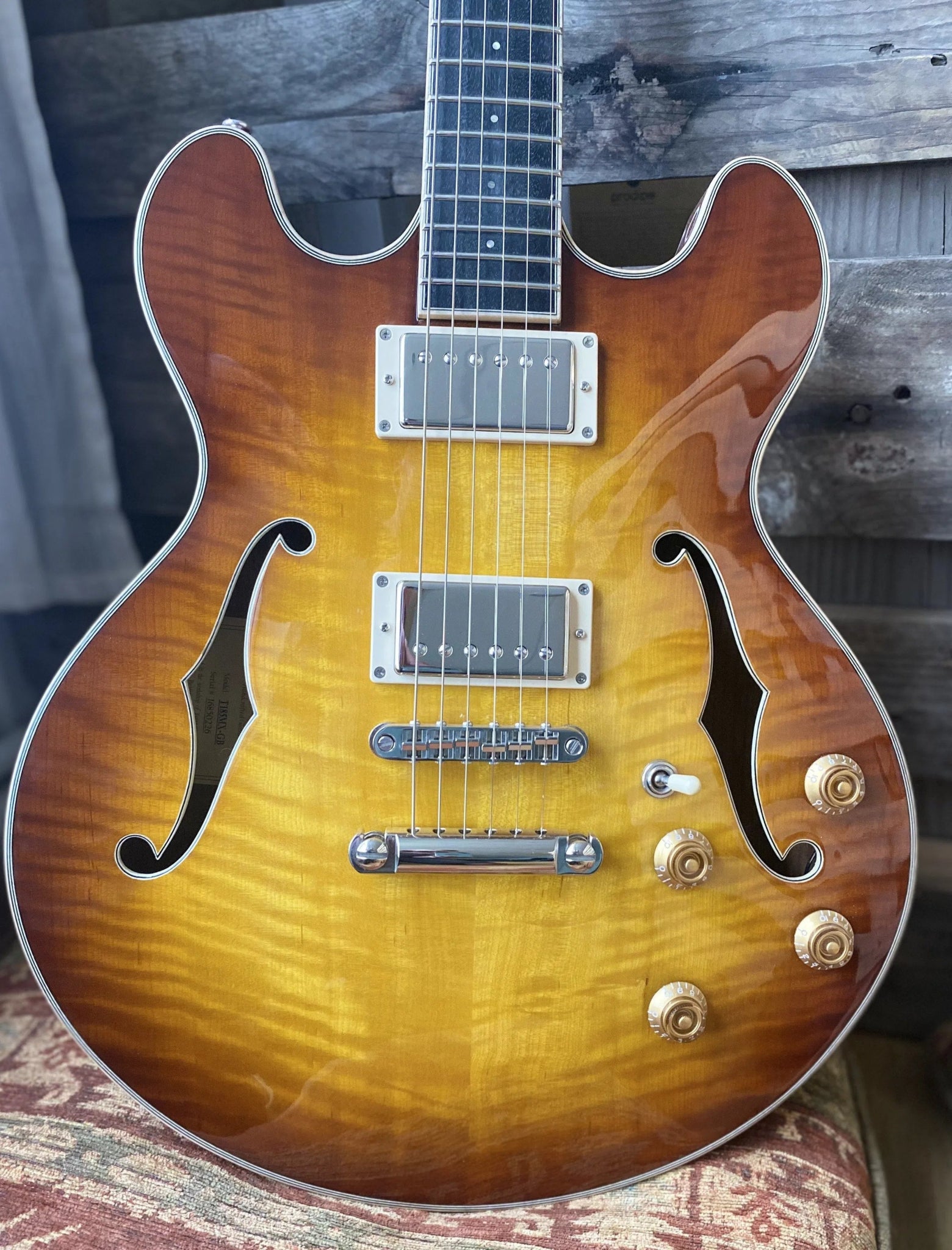 Eastman T185mx GB (Price inc. Custom Pro Setup Package) - Richards Guitars Of Stratford Upon Avon