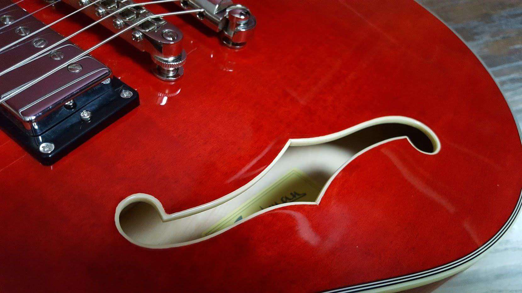 Eastman T486 Red (Price inc. Custom Pro Setup Package) - Richards Guitars Of Stratford Upon Avon