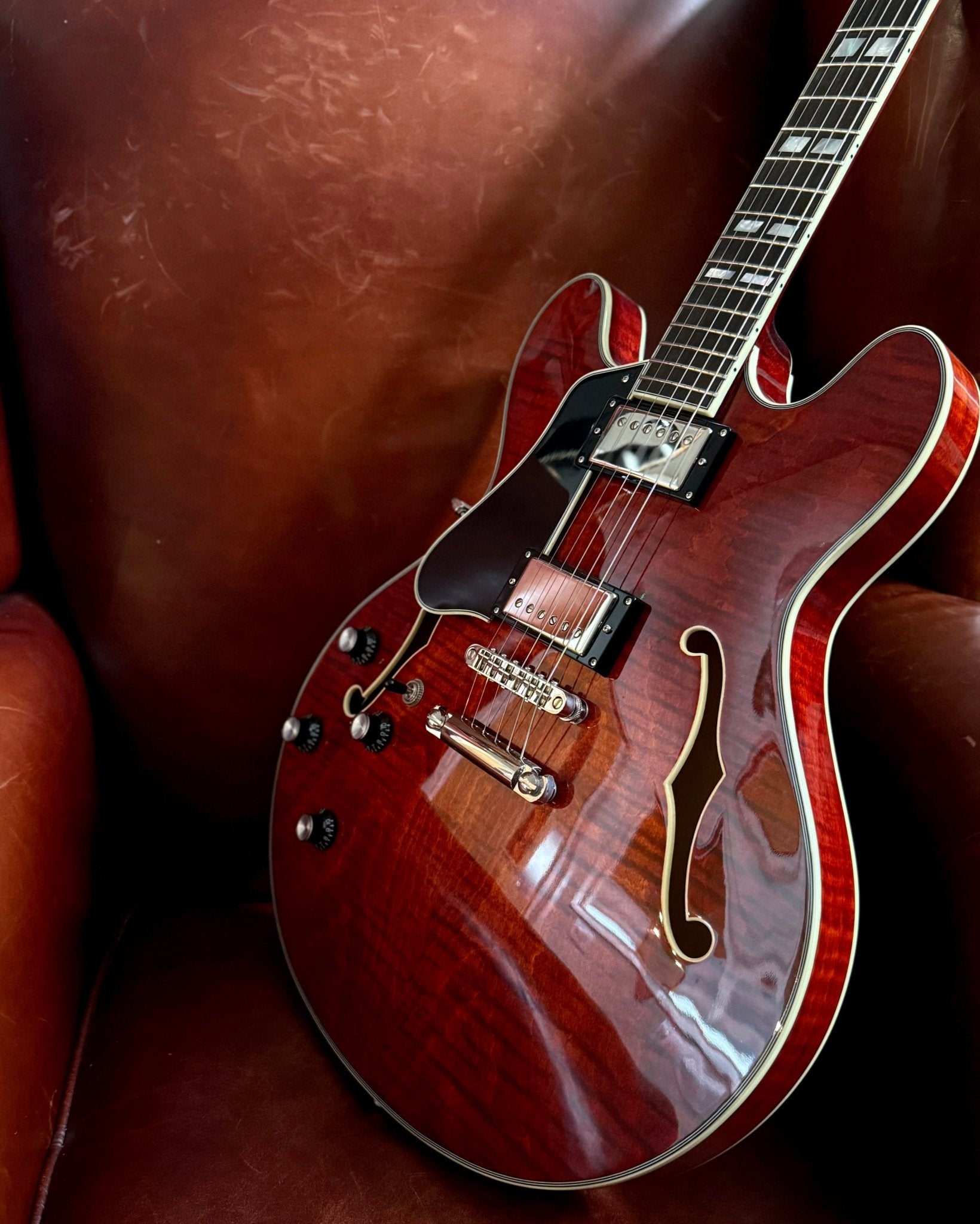 Eastman T486L Classic Left Handed (Price inc. Custom Pro Setup Package) - Richards Guitars Of Stratford Upon Avon
