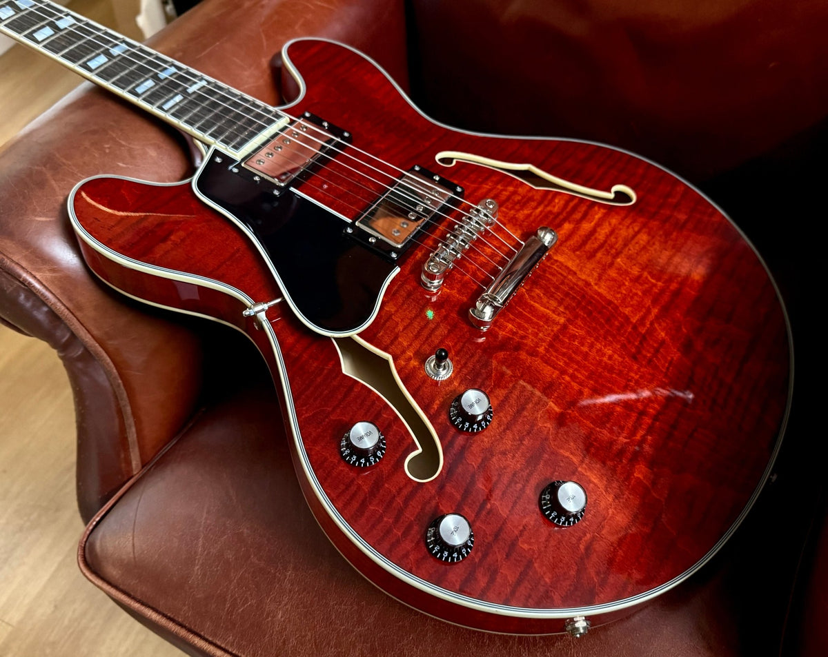 Eastman T486L Classic Left Handed (Price inc. Custom Pro Setup Package) - Richards Guitars Of Stratford Upon Avon