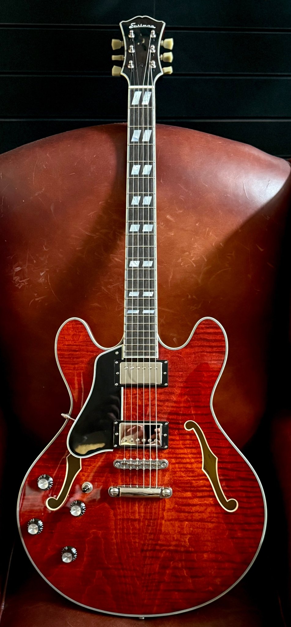 Eastman T486L Classic Left Handed (Price inc. Custom Pro Setup Package) - Richards Guitars Of Stratford Upon Avon