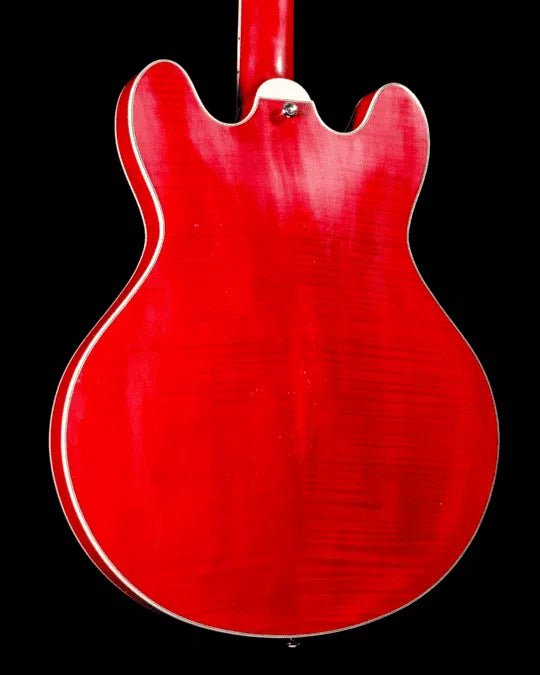 Eastman T59L/V - RD, Semi - Hollow, Red Varnish Finish, Seymour Duncan Pickups (Price inc. Custom Pro Setup Package) - Richards Guitars Of Stratford Upon Avon