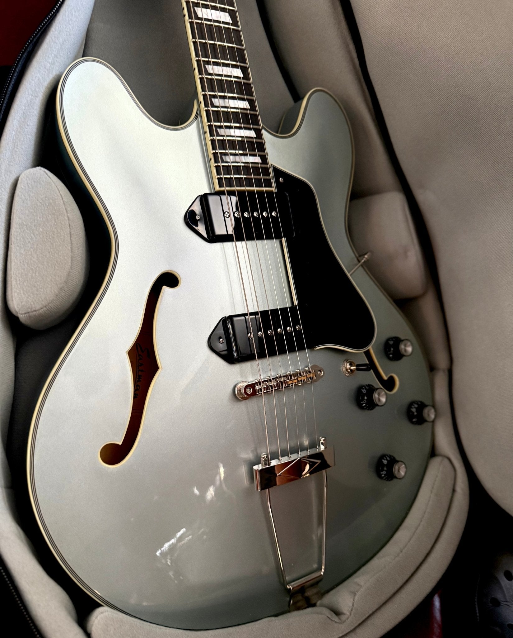Eastman T64 Iced Blue Metallic New Release Arriving January 2026 - Richards Guitars Of Stratford Upon Avon