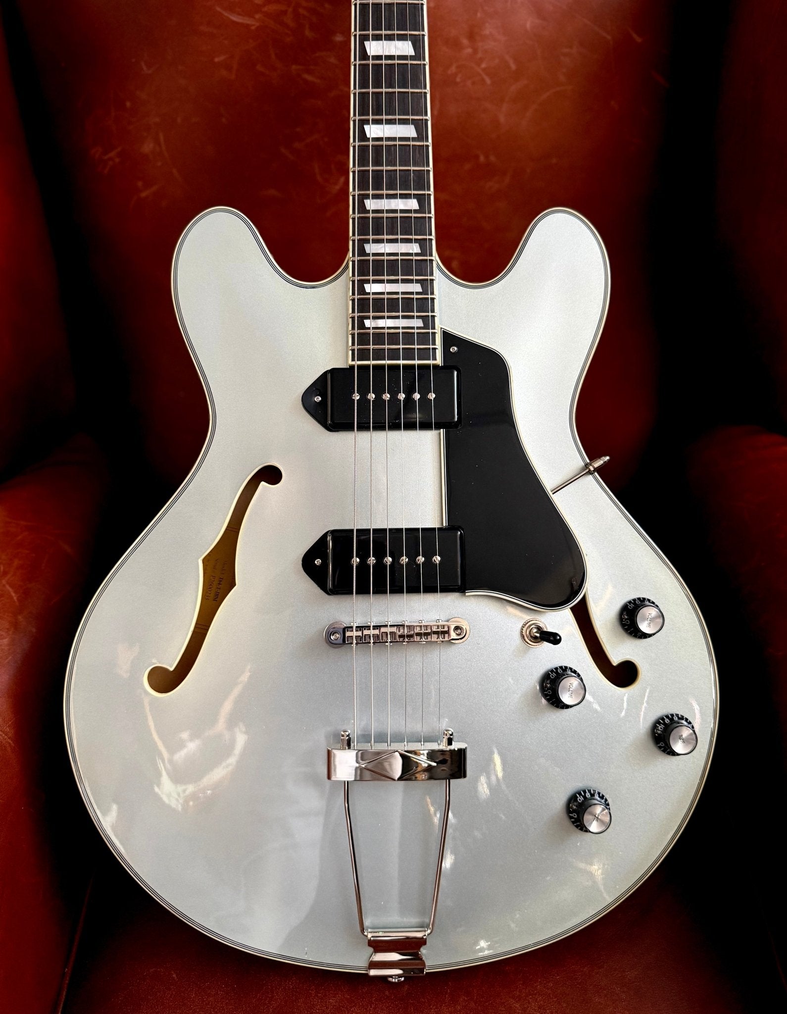 Eastman T64 Iced Blue Metallic New Release Arriving January 2026 - Richards Guitars Of Stratford Upon Avon