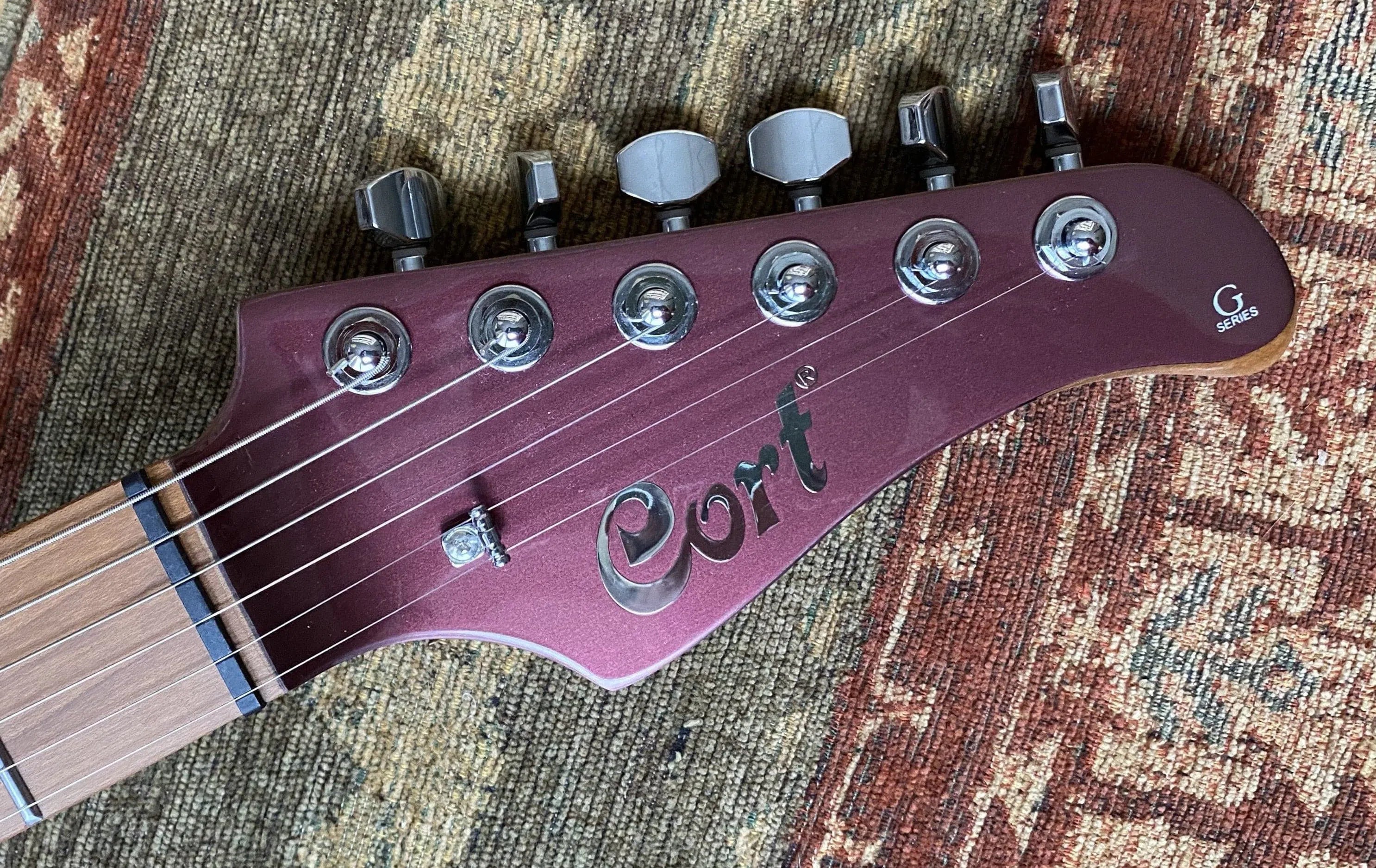 Cort G300 Pro Vivid Burgundy, Electric Guitar for sale at Richards Guitars.