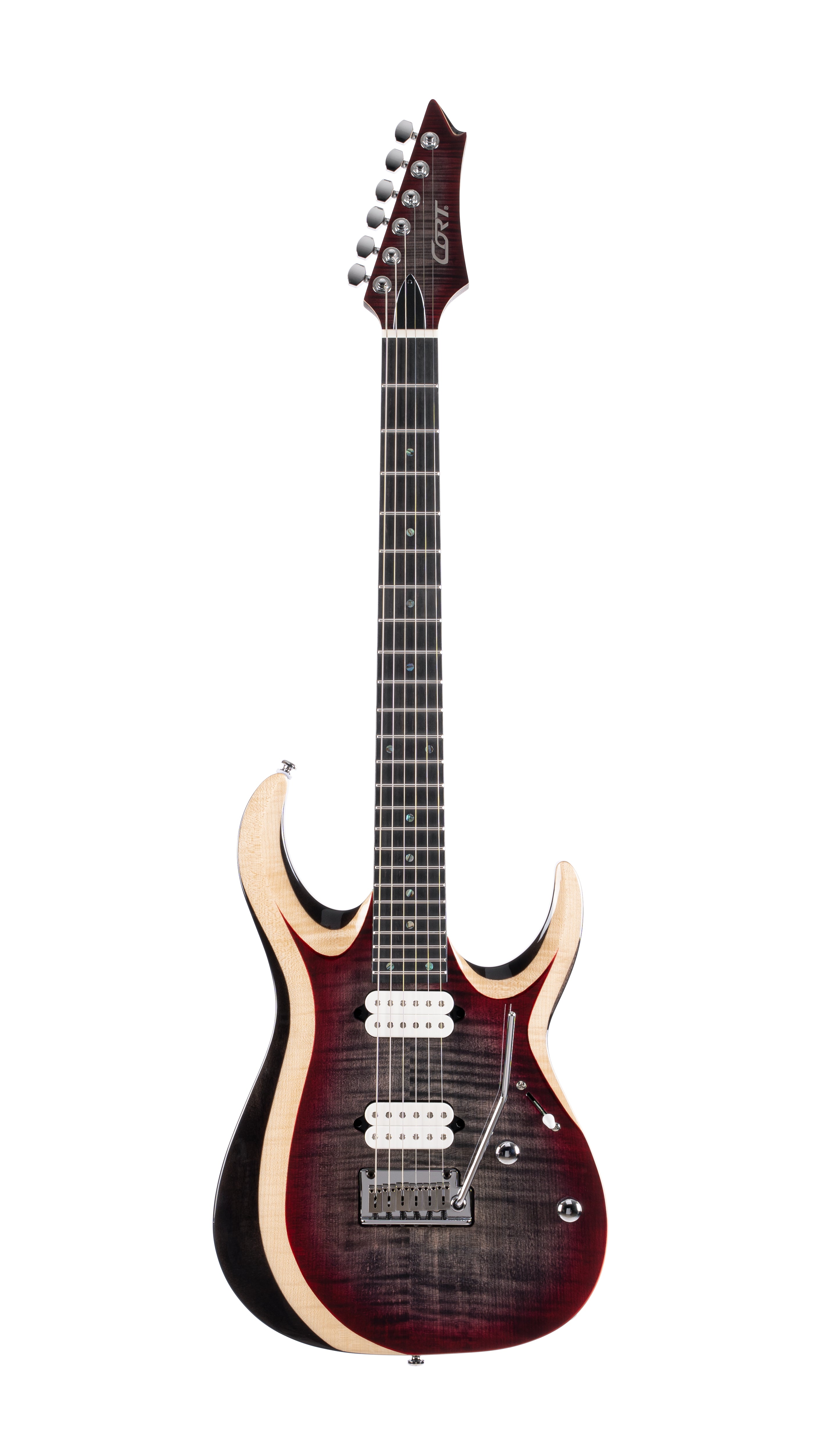 Cort X700 Duality II Lava Burst w/bag-Richards Guitars Of Stratford Upon Avon