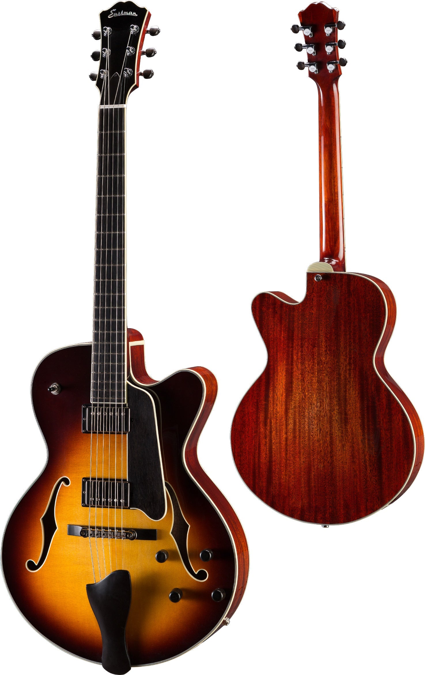 Eastman AR603CED-15 Sunburst, Electric Guitar for sale at Richards Guitars.