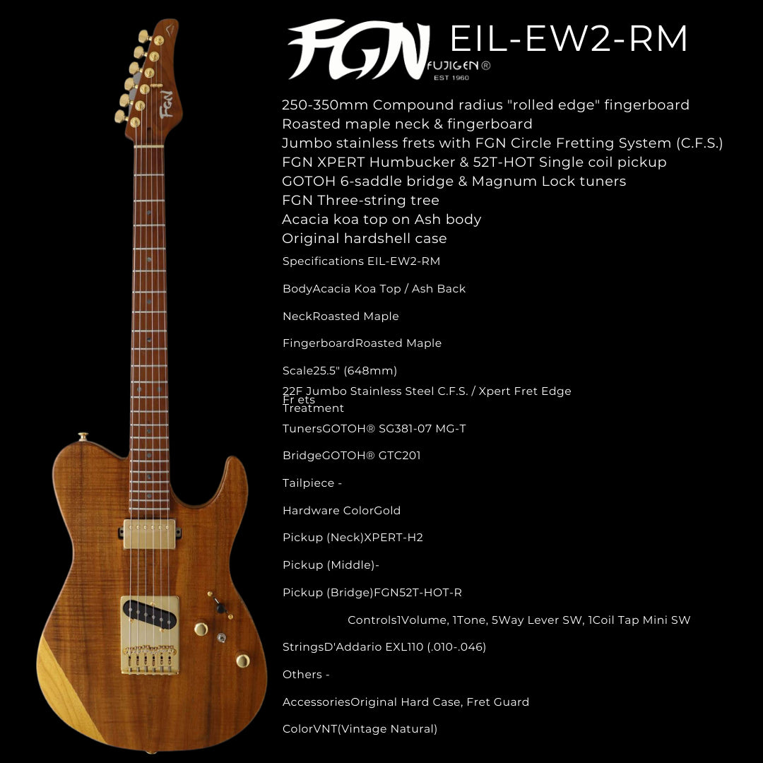 FGN EIL-EW20RM, Electric Guitar for sale at Richards Guitars.