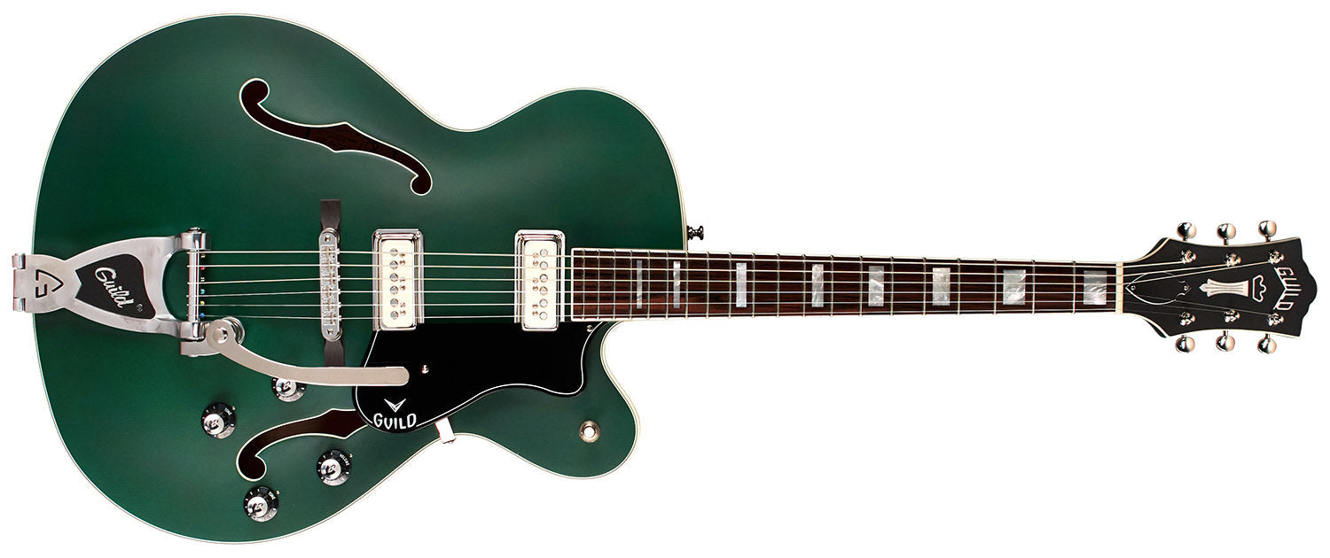 Guild  X-175 MANHATTAN SPECIAL Fjord Green, Electric Guitar for sale at Richards Guitars.