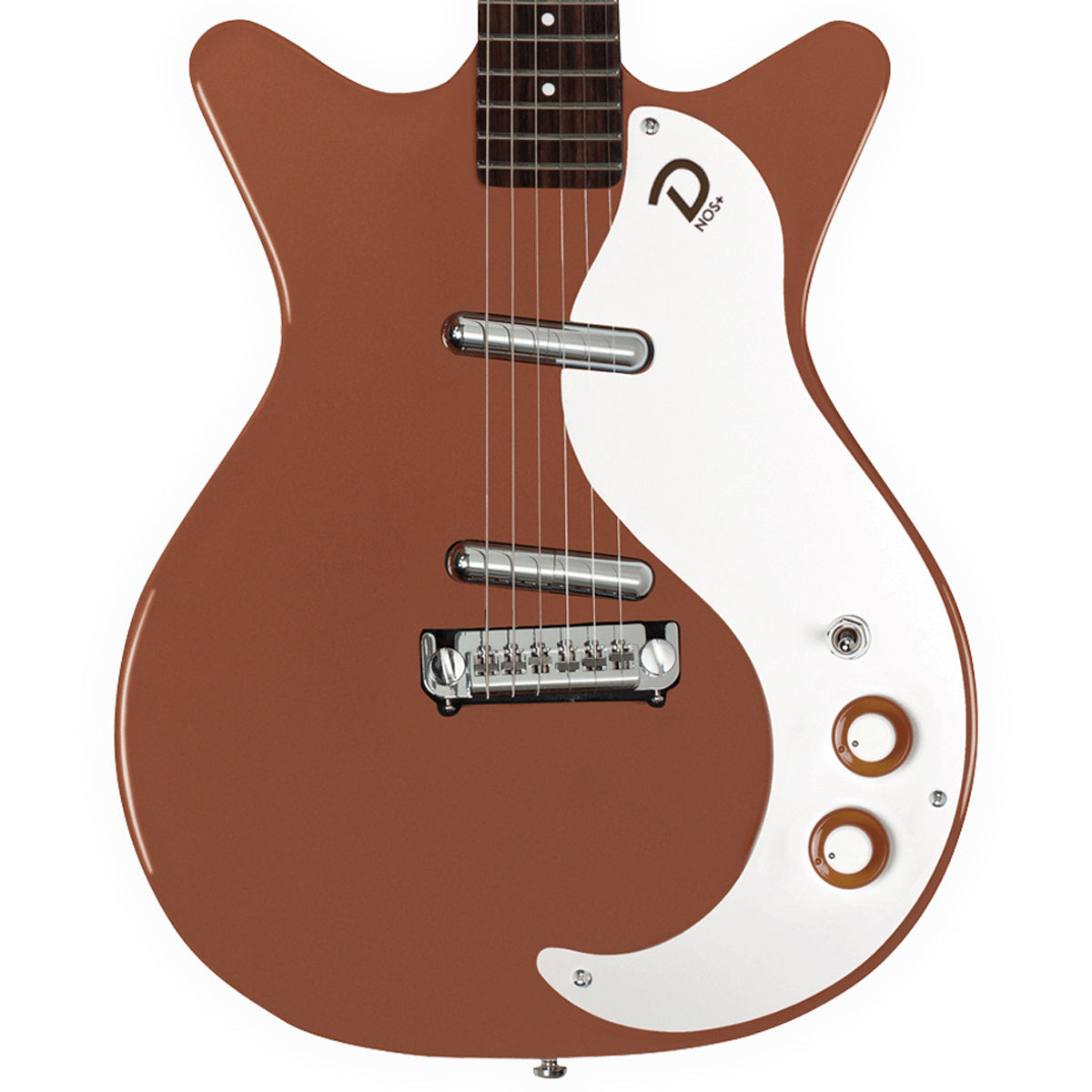 Danelectro '59M NOS+ Electric Guitar ~ Copper, Electric Guitar for sale at Richards Guitars.