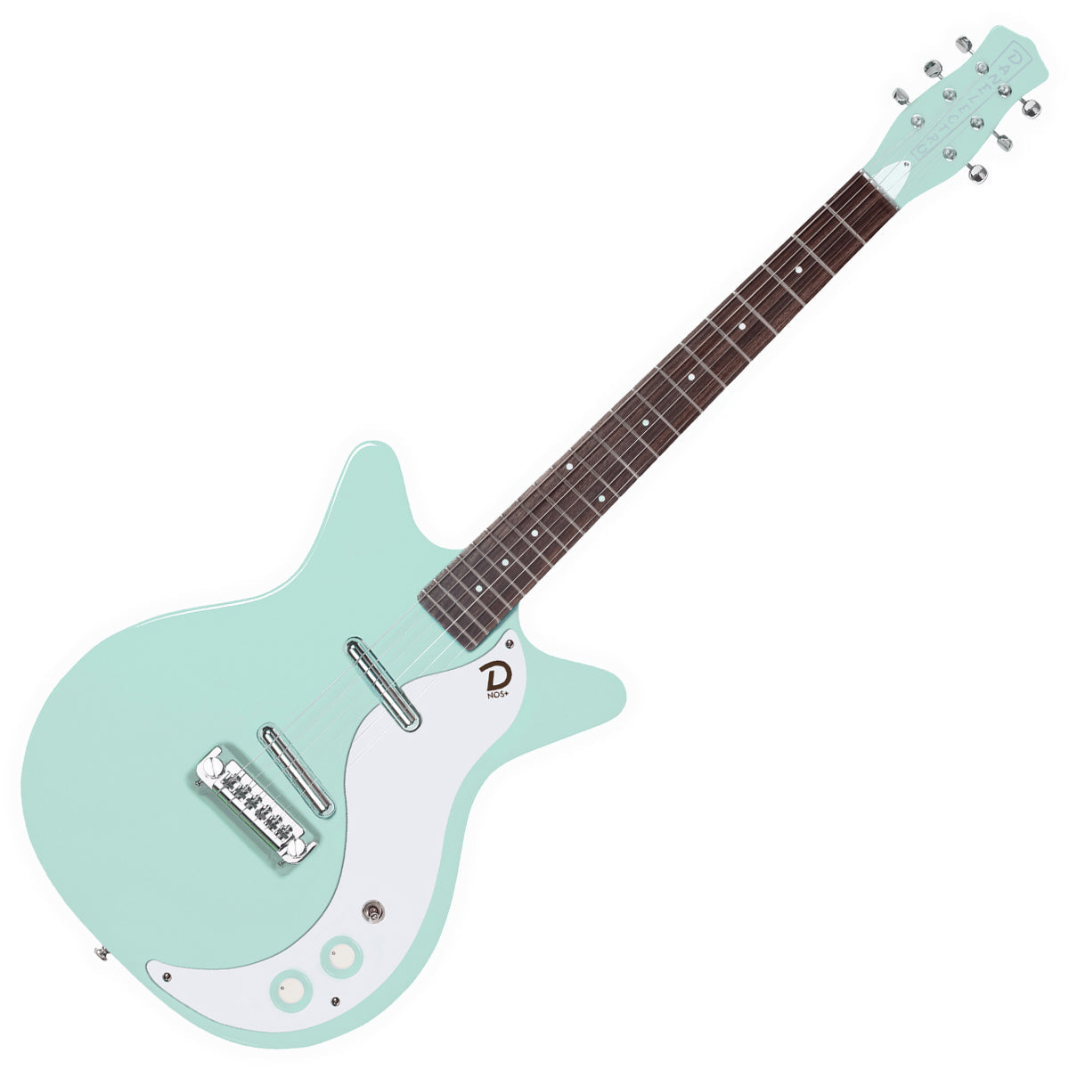 Danelectro '59M NOS+ Electric Guitar ~ Sea Foam Green, Electric Guitar for sale at Richards Guitars.
