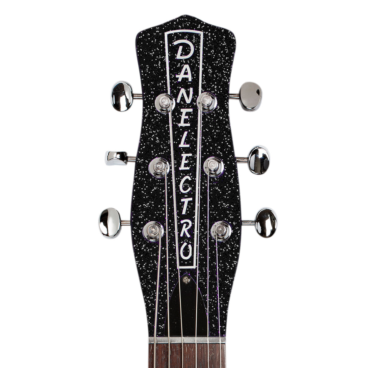 Danelectro Blackout '59M NOS+ Electric Guitar ~ Black Metalflake, Electric Guitar for sale at Richards Guitars.