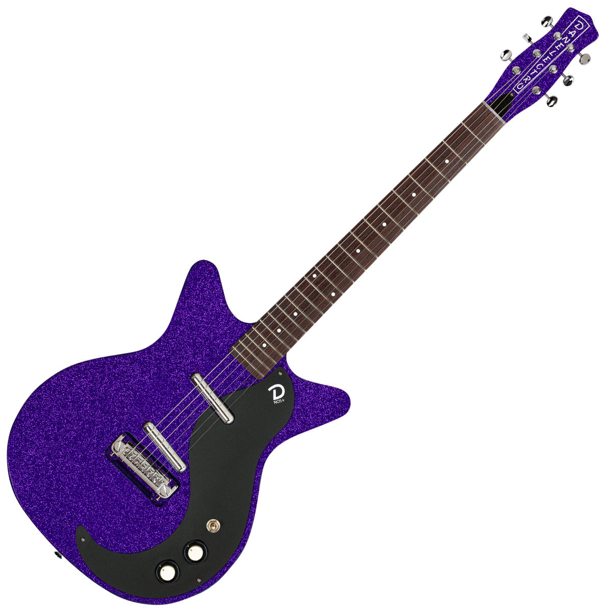 Danelectro Blackout '59M NOS+ Electric Guitar ~ Purple Metalflake, Electric Guitar for sale at Richards Guitars.