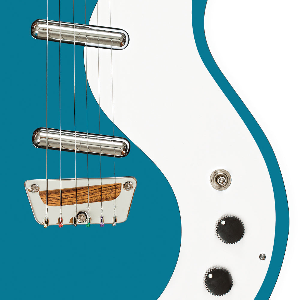 Danelectro The 'Stock '59' Electric Guitar ~ Aquamarine, Electric Guitar for sale at Richards Guitars.