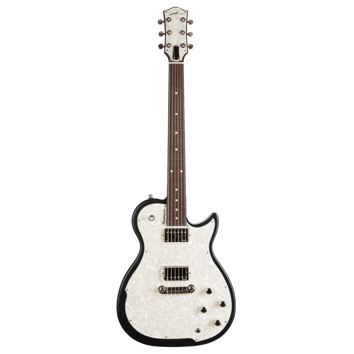 Godin Radiator Electric Guitar ~ Bourbon Burst RN, Electric Guitar for sale at Richards Guitars.