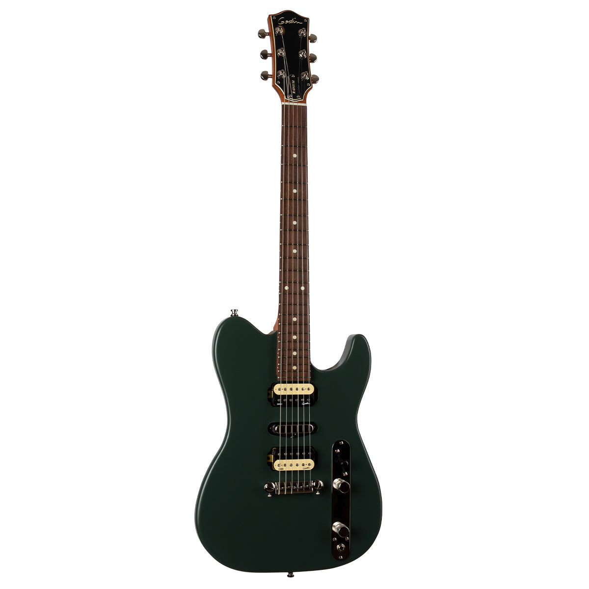 Godin Radium Electric Guitar ~ Matte Green, Electric Guitar for sale at Richards Guitars.