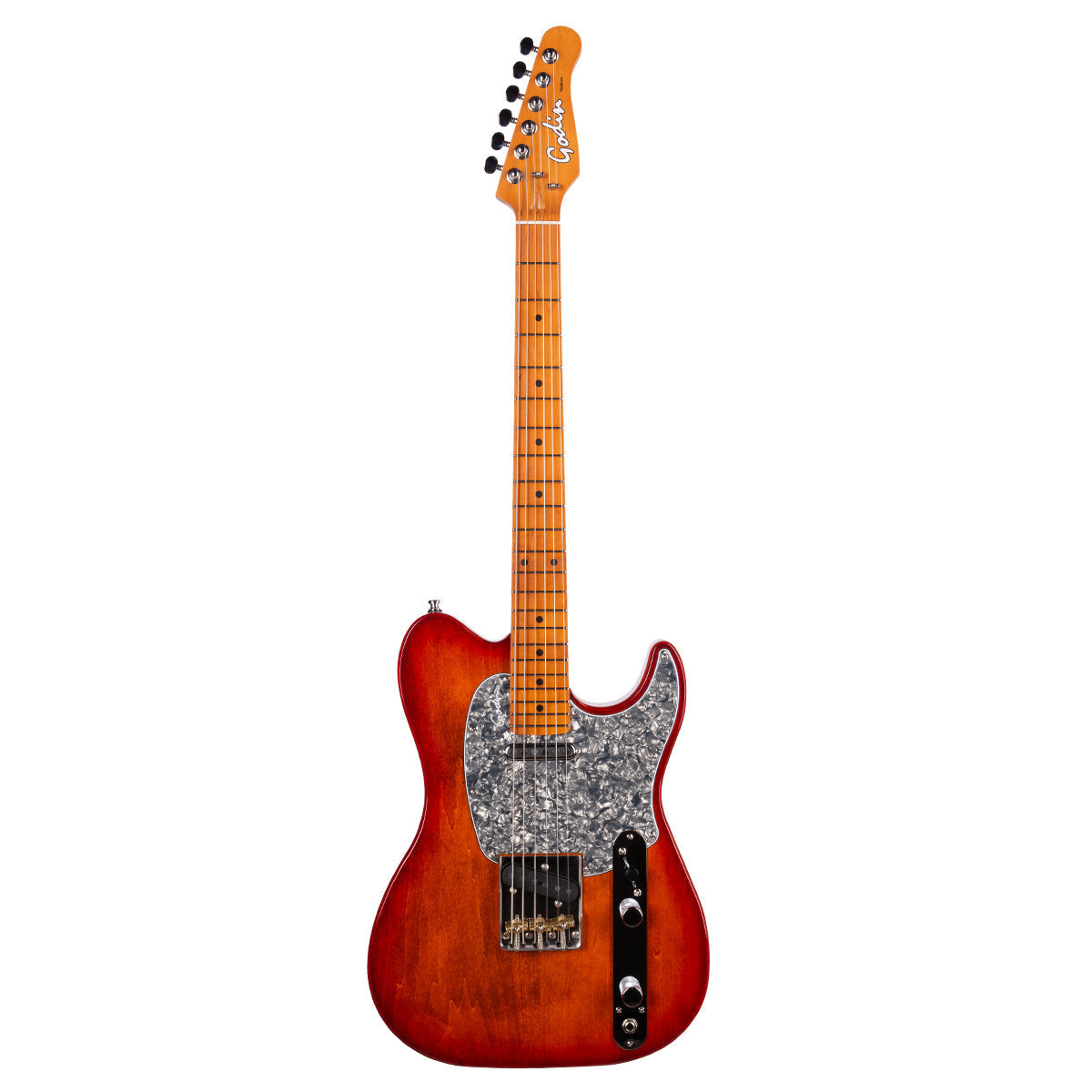Godin Stadium Pro Electric Guitar ~ Sunset Burst MN, Electric Guitars for sale at Richards Guitars.