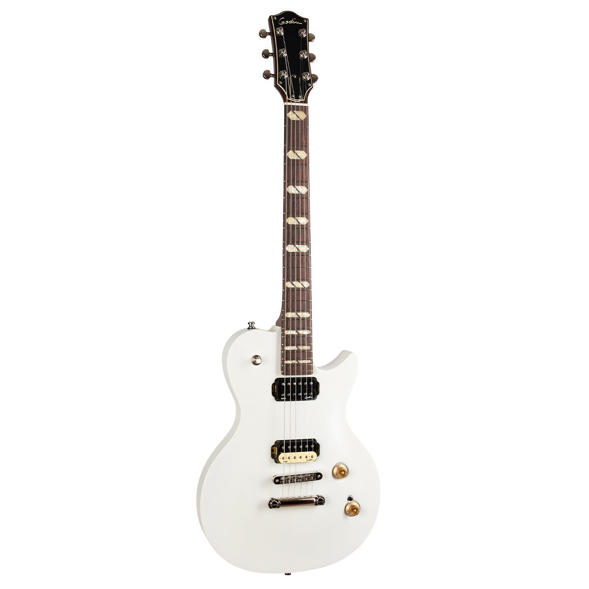 Godin Summit Classic HT Electric Guitar ~ Trans White, Electric Guitar for sale at Richards Guitars.