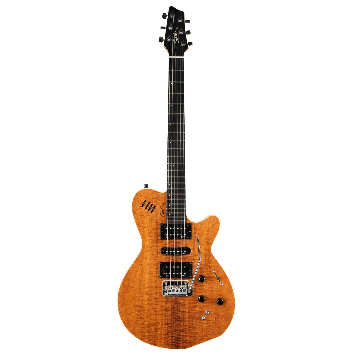 Godin XTSA 3 Voice Electric Guitar ~ Koa Extreme HG, Electric Guitars for sale at Richards Guitars.