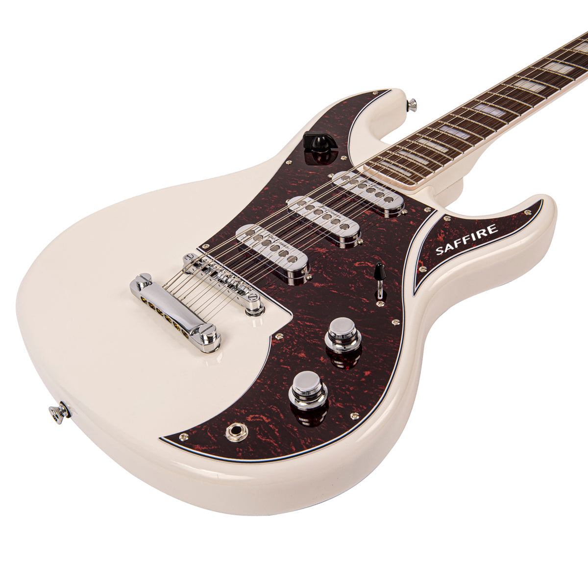 Rapier Saffire 12 String Electric Guitar ~ Vintage White, Electric Guitar for sale at Richards Guitars.