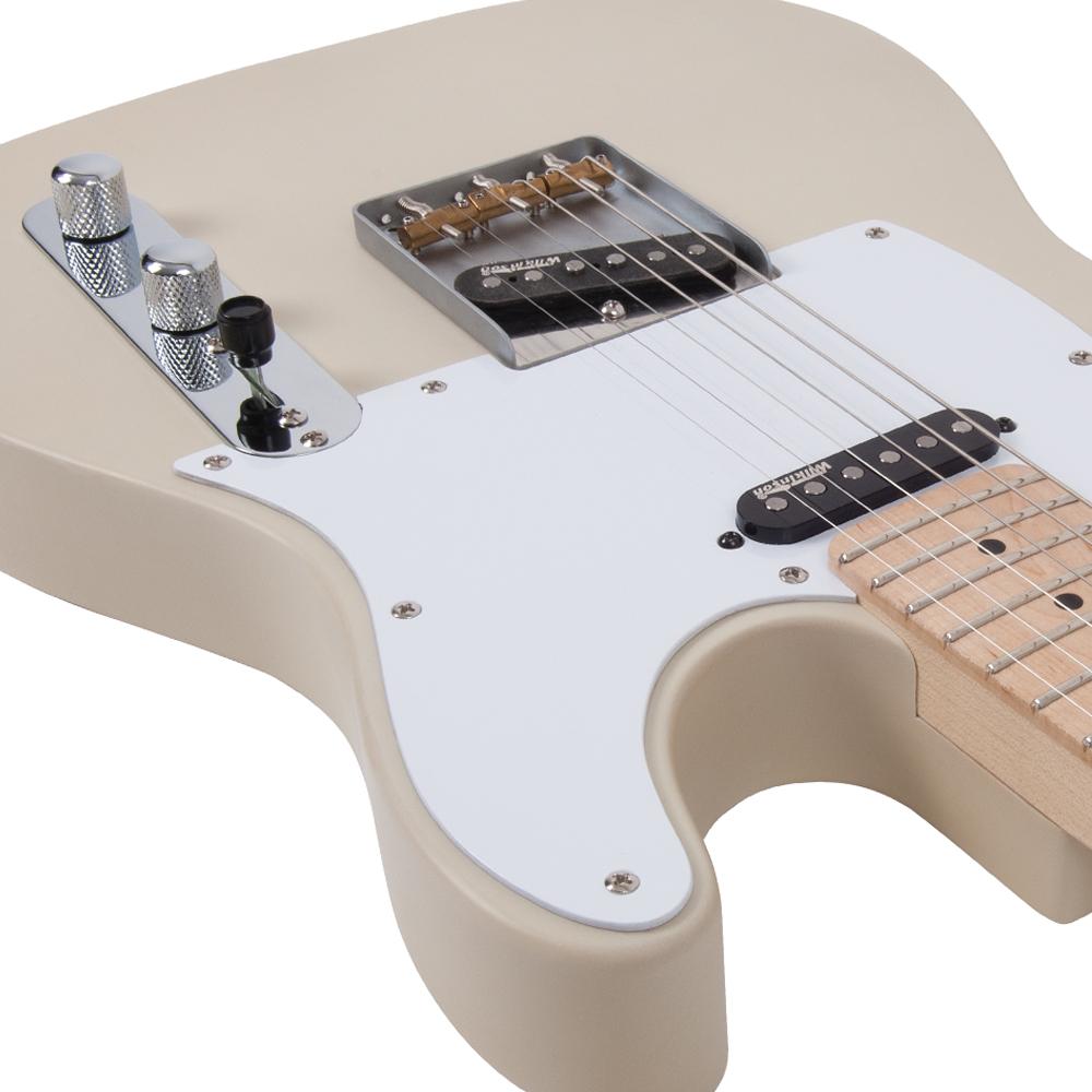 Vintage V58 Jerry Donahue ReIssued Electric Guitar ~ Ash Blonde, Electric Guitar for sale at Richards Guitars.
