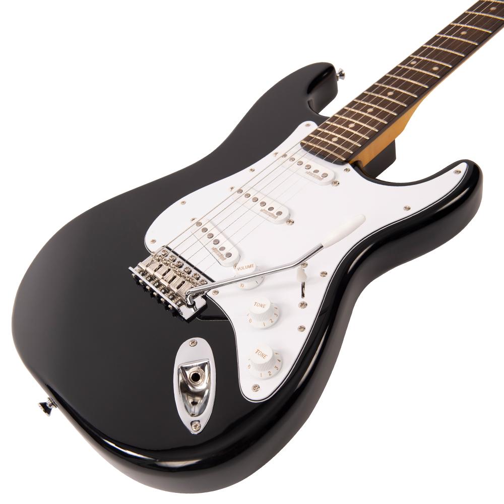 Vintage V6 ReIssued Electric Guitar ~ Boulevard Black, Electric Guitar for sale at Richards Guitars.