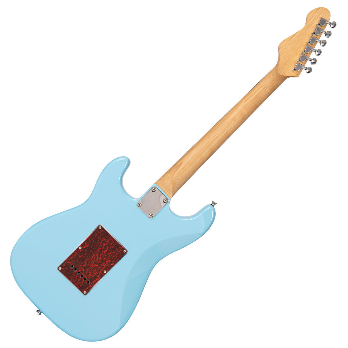 Vintage V60 Coaster Series Electric Guitar ~ Laguna Blue, Electric Guitar for sale at Richards Guitars.