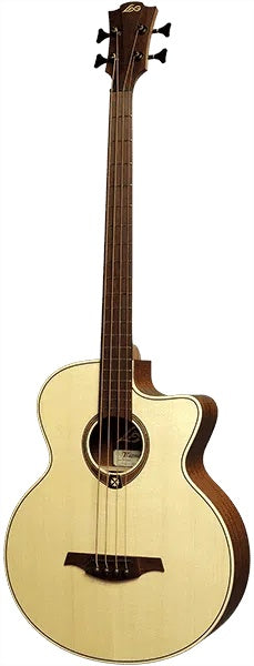 Lag TRAMONTANE 177 T177BCE ACOUSTIC BASS, Electro Acoustic Bass for sale at Richards Guitars.