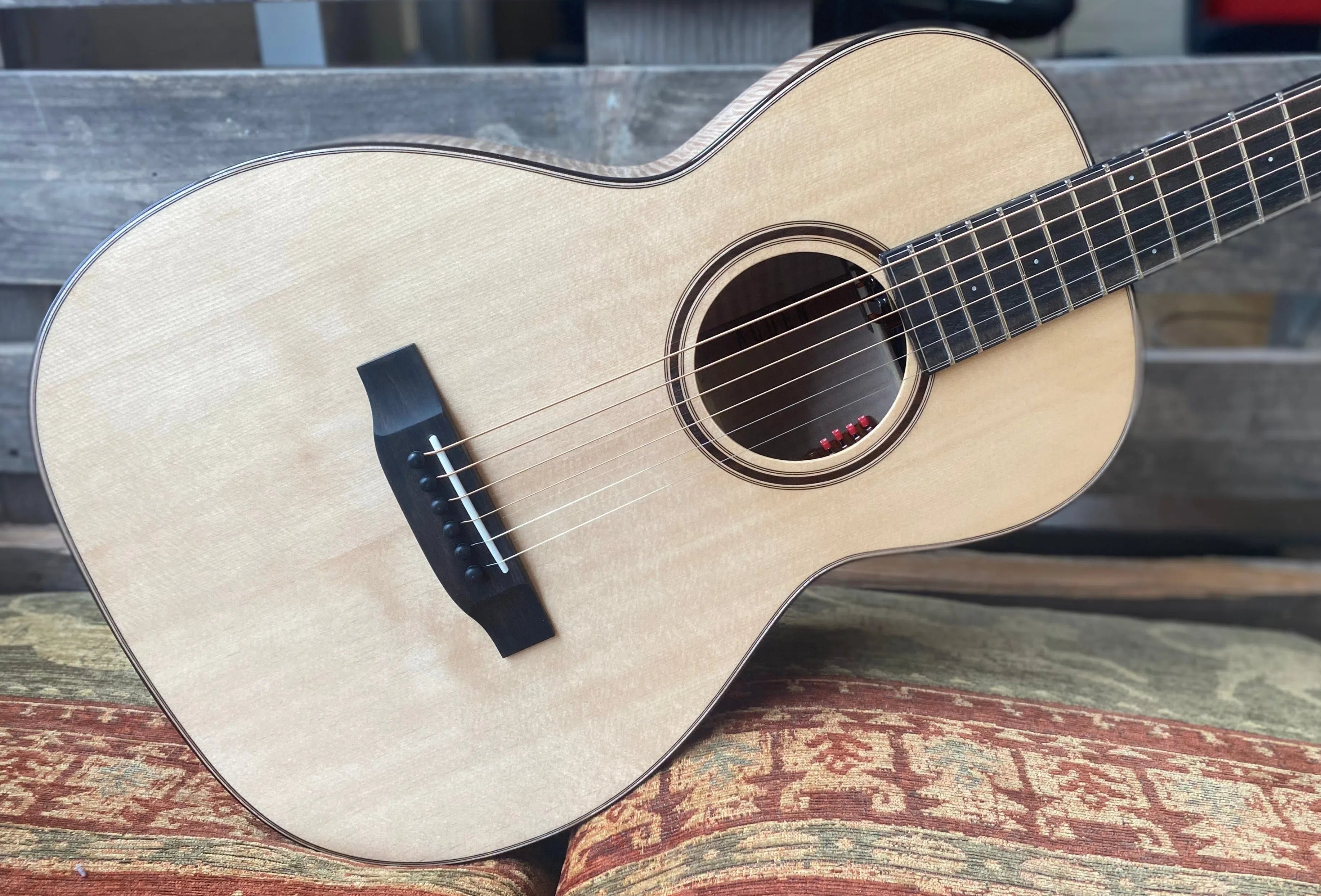 Auden Artist Emily Rose Spruce/Maple., Electro Acoustic Guitar for sale at Richards Guitars.