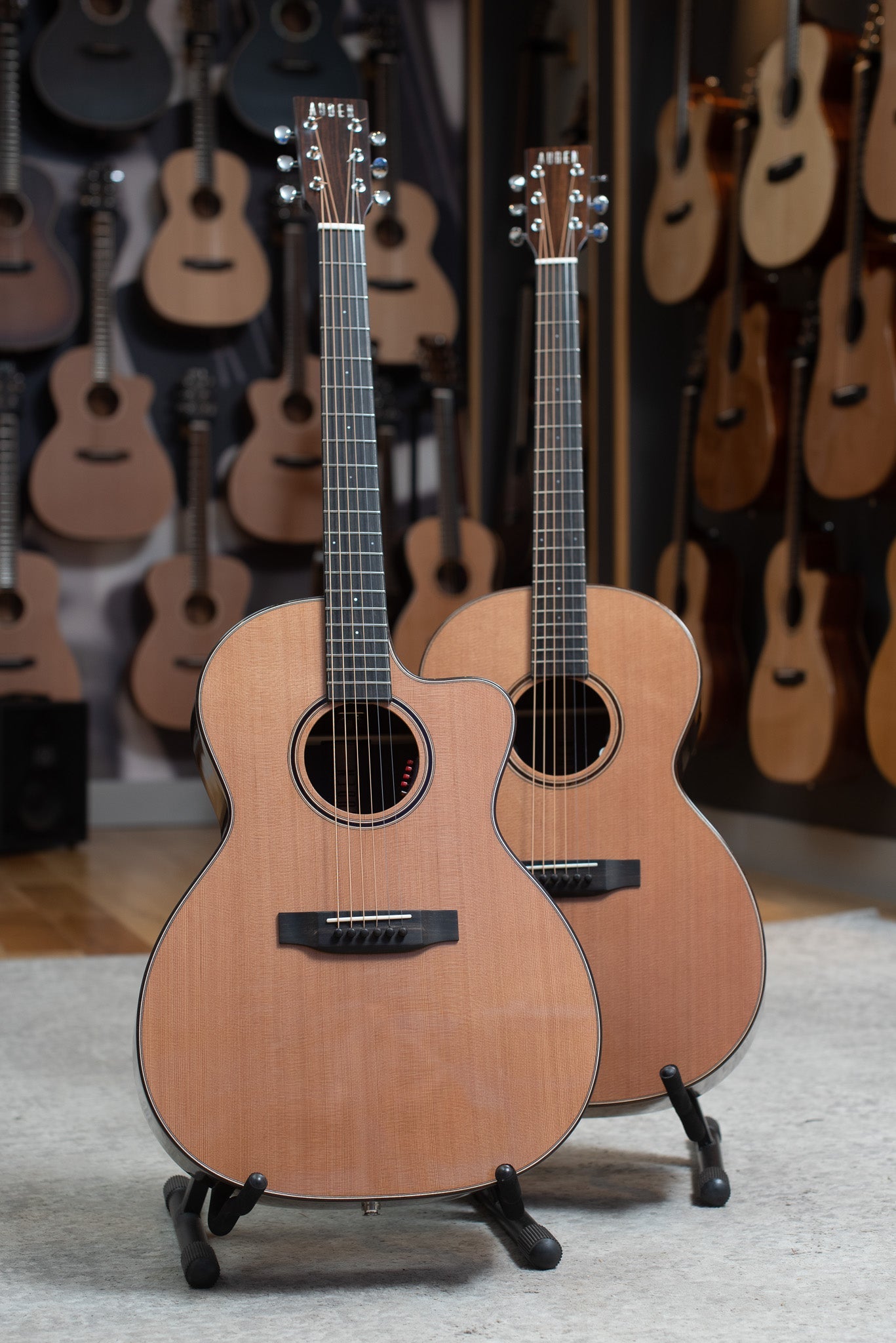 Auden Chester Rosewood Series Fully Body Cedar Top Electro Acoustic Guitar, Electro Acoustic Guitar for sale at Richards Guitars.